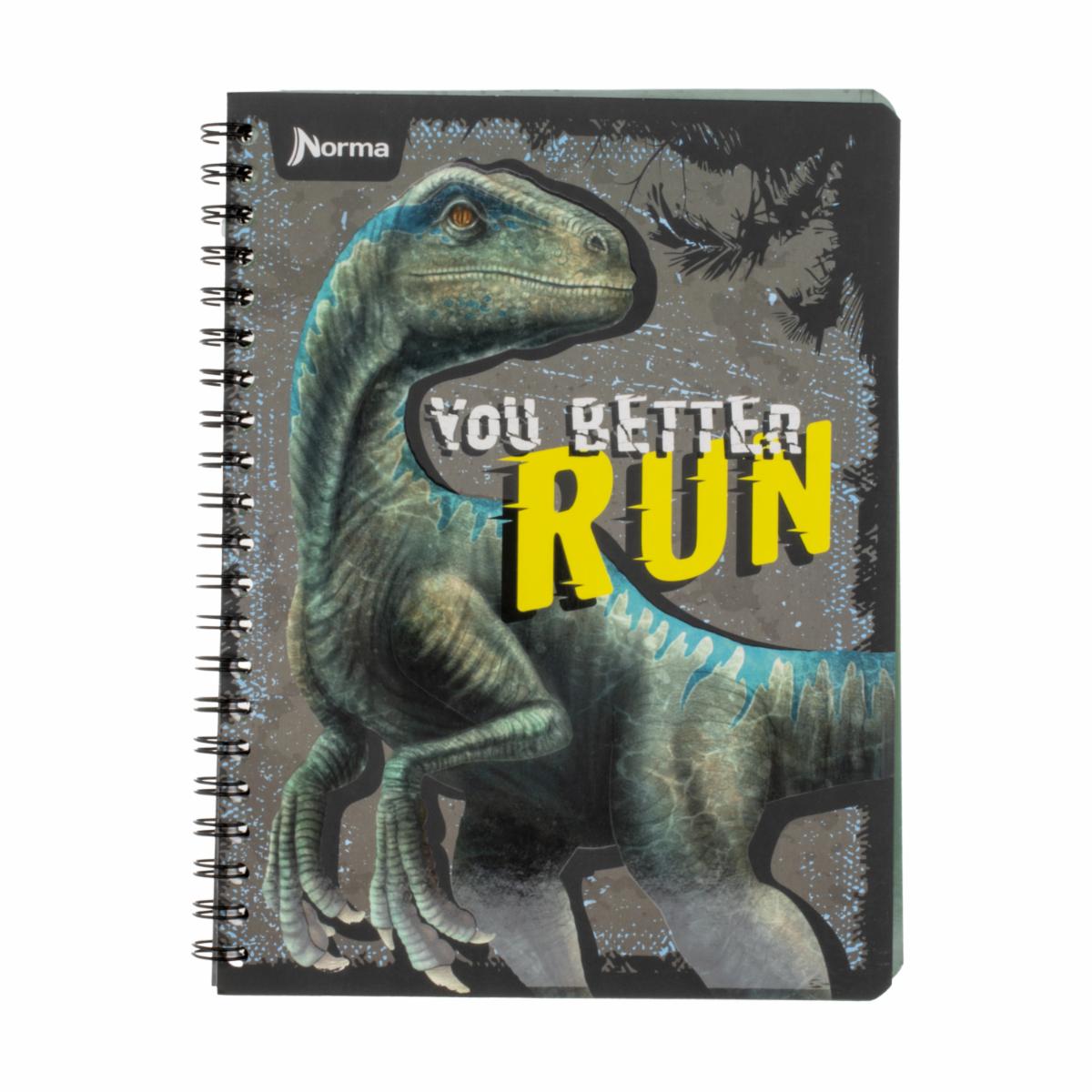 Cuaderno Universitario Saurios 105 Cuadros NORMA 100 Hojas