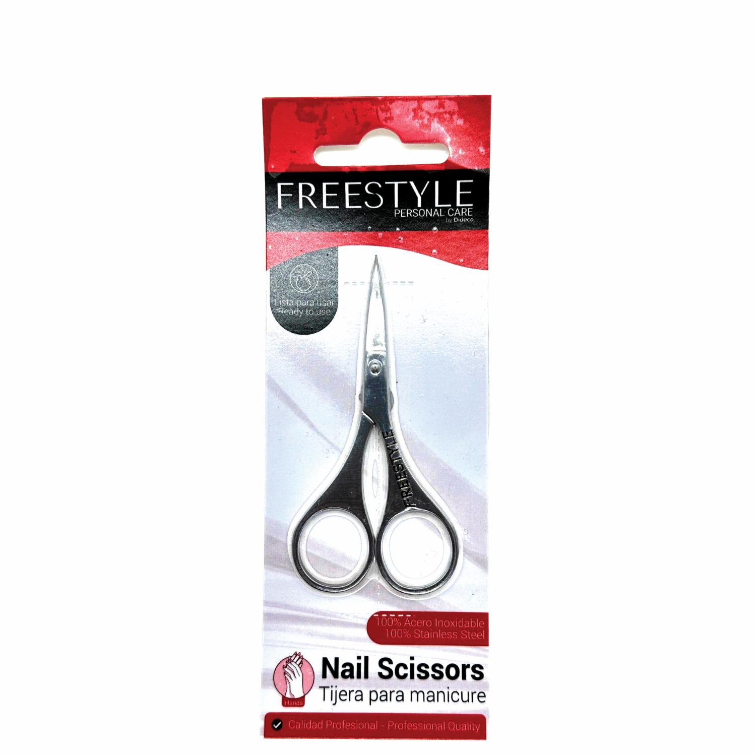 Tijeras Para Manicure FREESTYLE Punta Fina