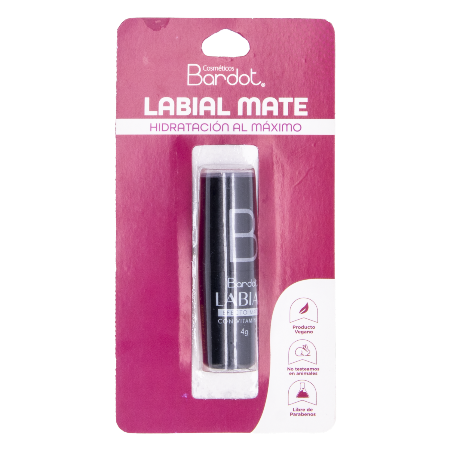 Labial En Barra Mate 6 BARDOT Unidad
