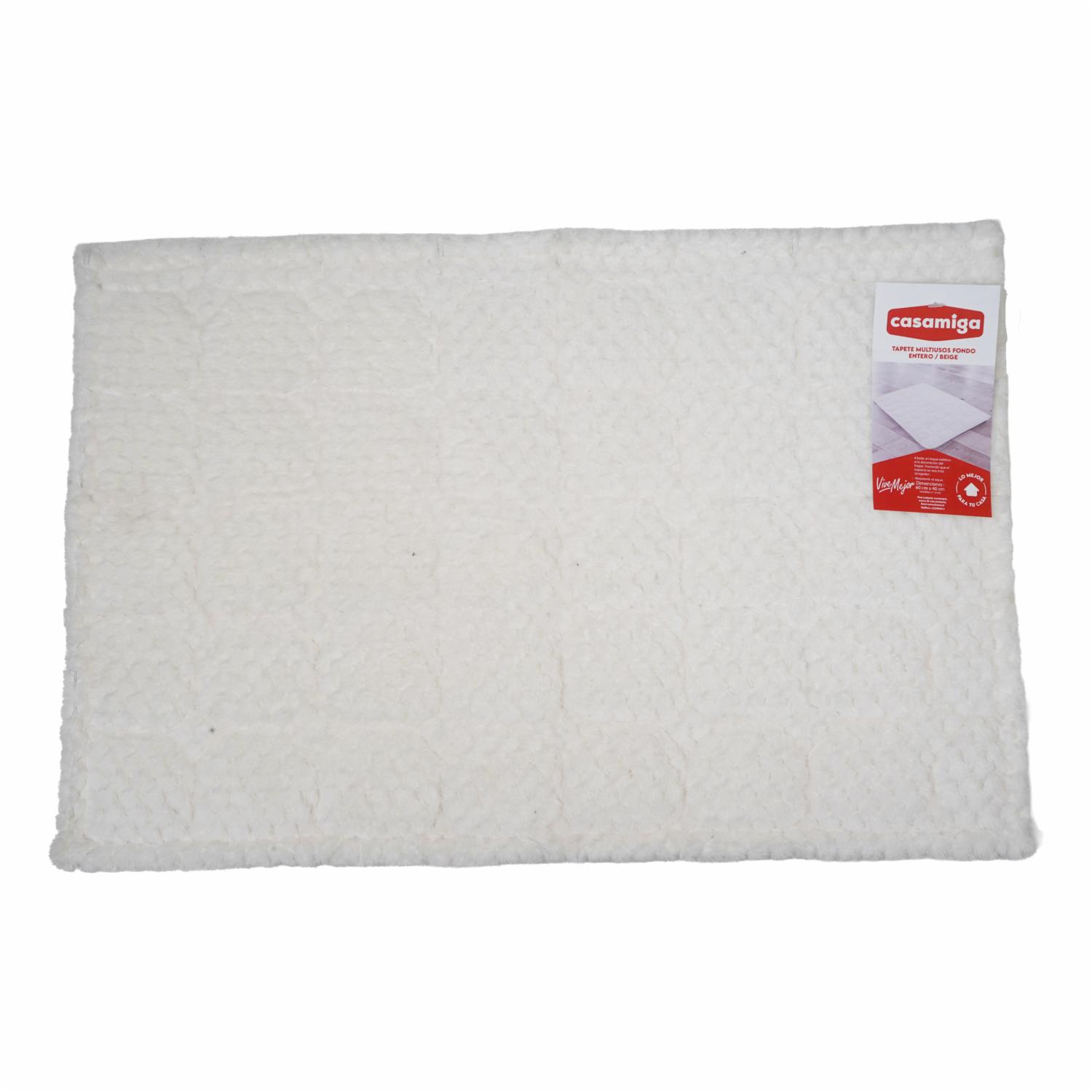 Tapete Multiusos Beige CASAMIGA 60 X 40 Cm