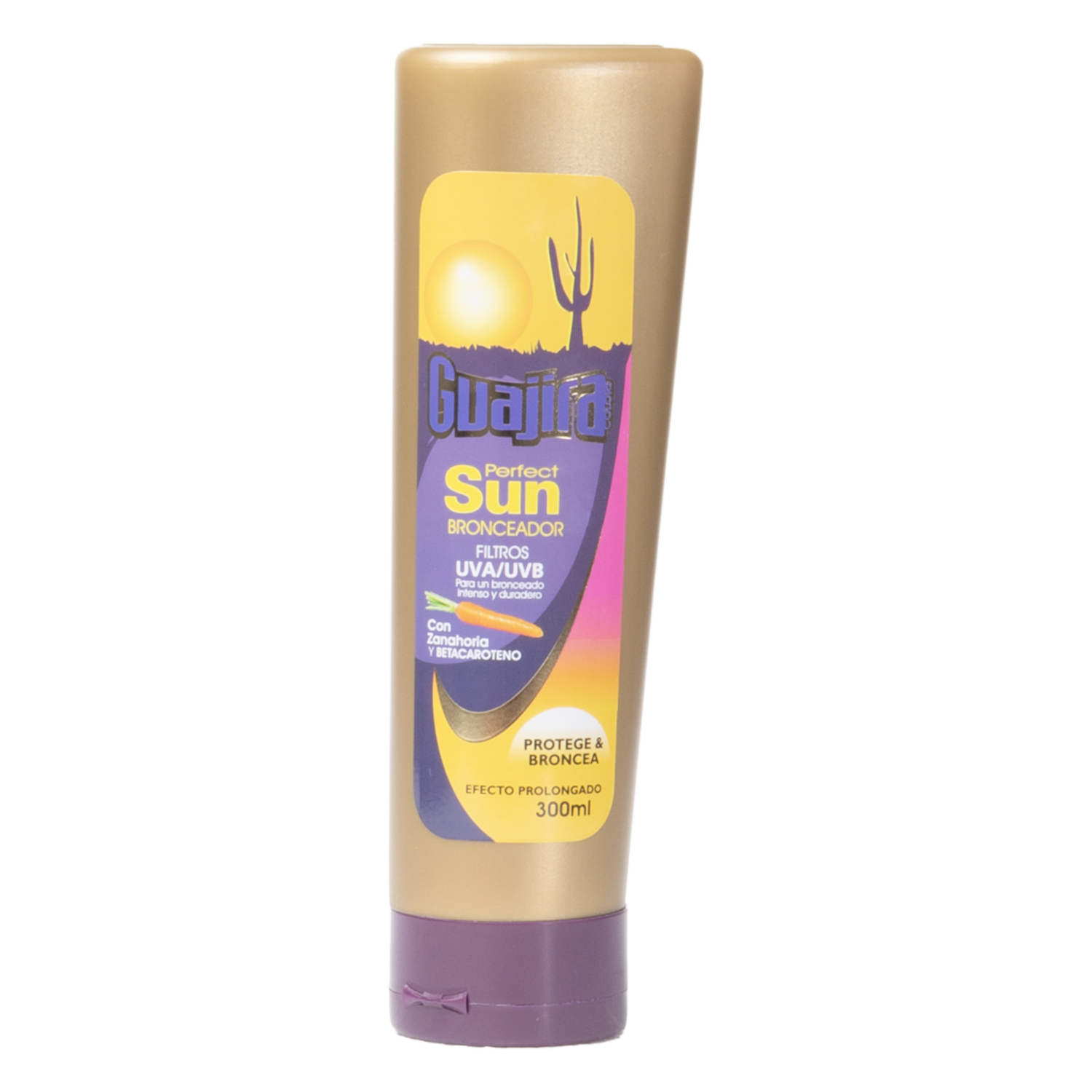 Bronceador Perfect Sun Con Zanahoria Y Betacaroteno GUAJIRA 300 Ml
