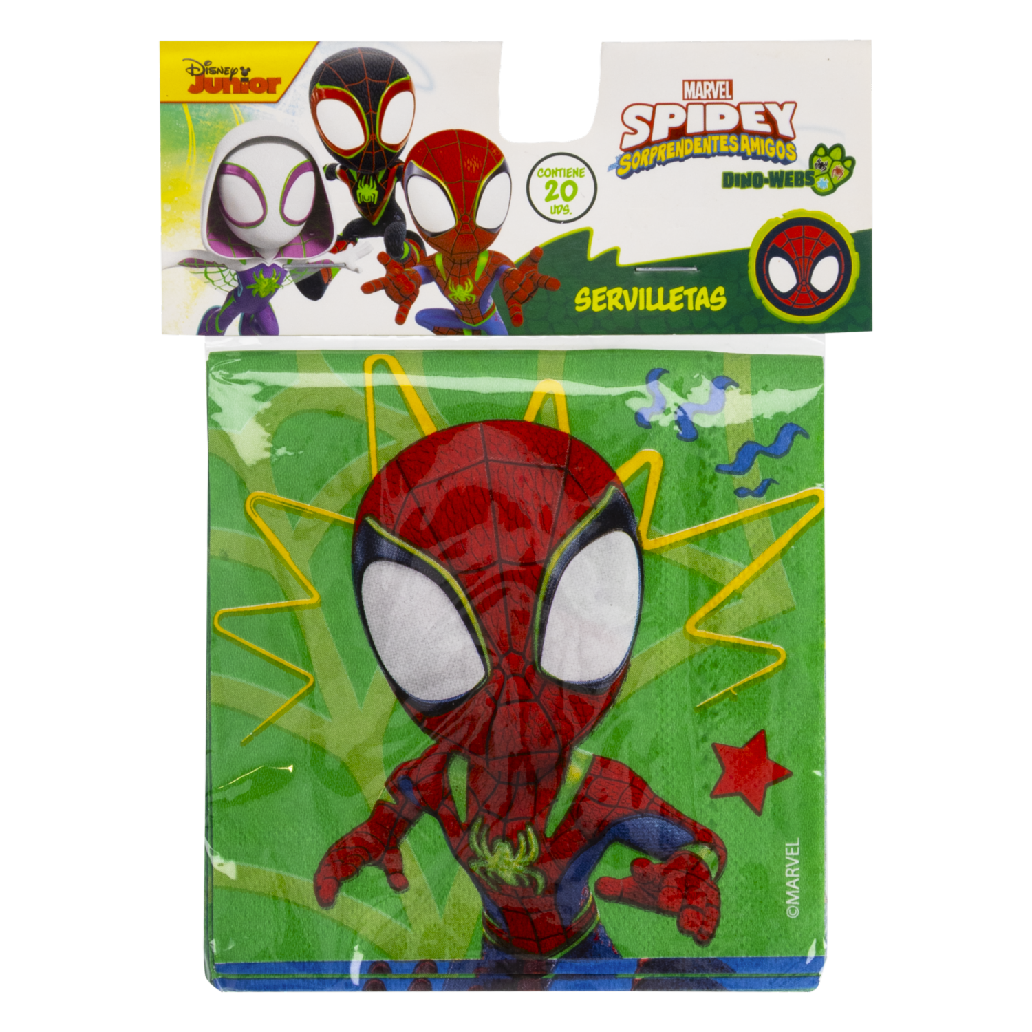 Servilletas Fiesta Spidey DISNEY 20 Uds