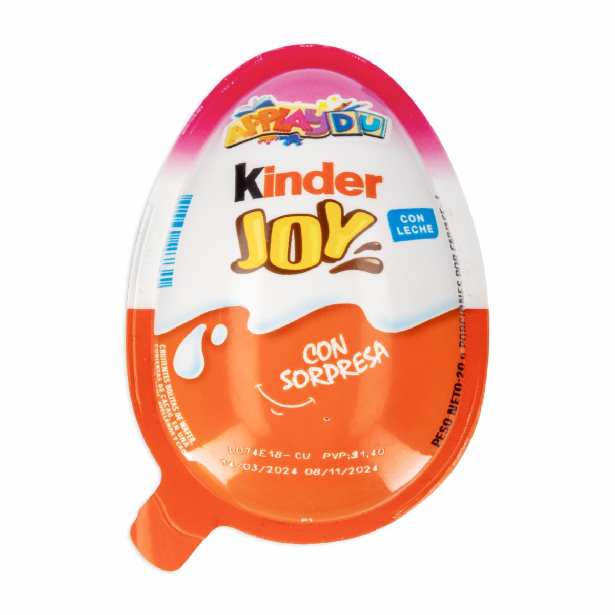 Crema De Chocolate Con Sorpresa Para Niña KINDER JOY 20 G
