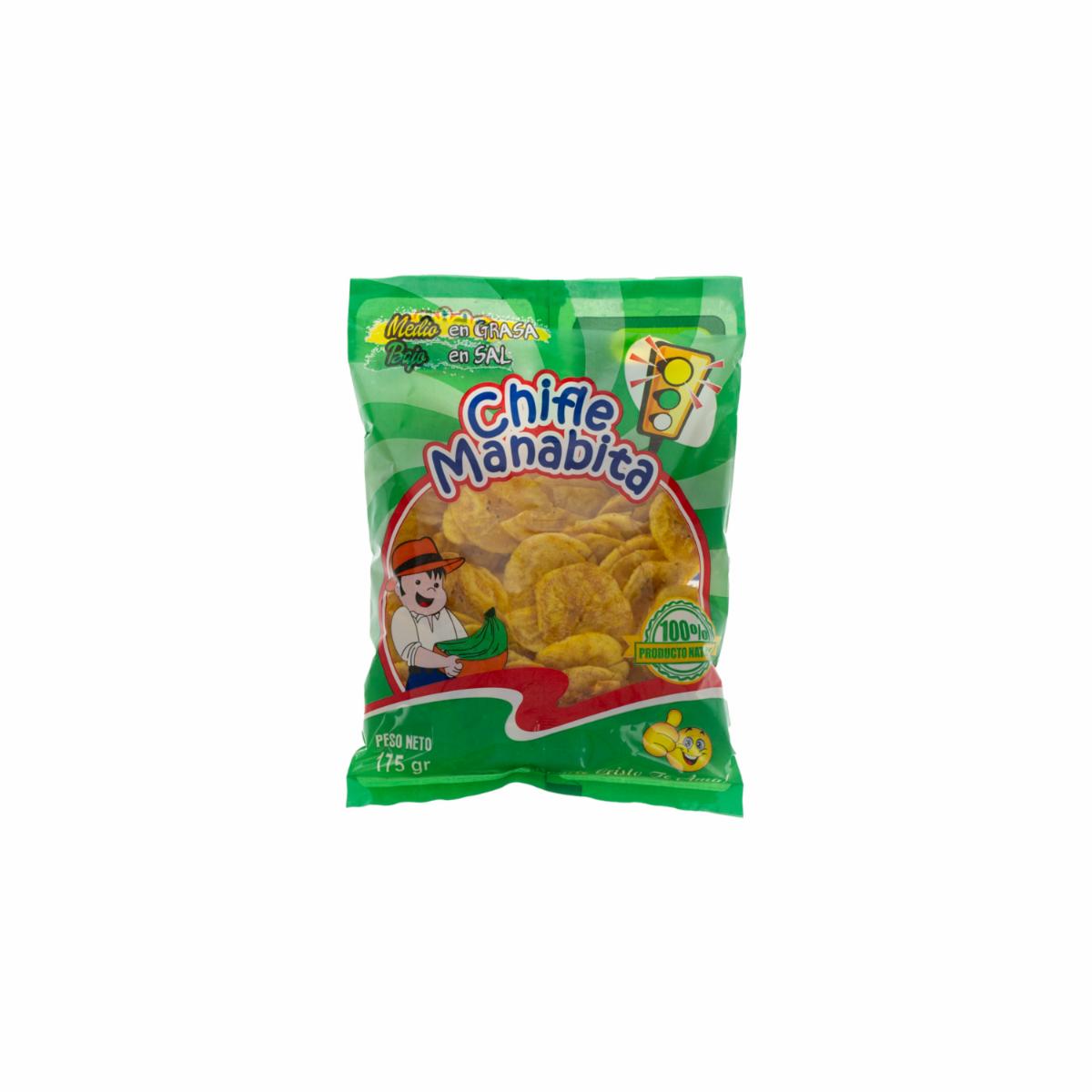 Chifle Plátano Maduro CHIFLE MANABITA 175 G