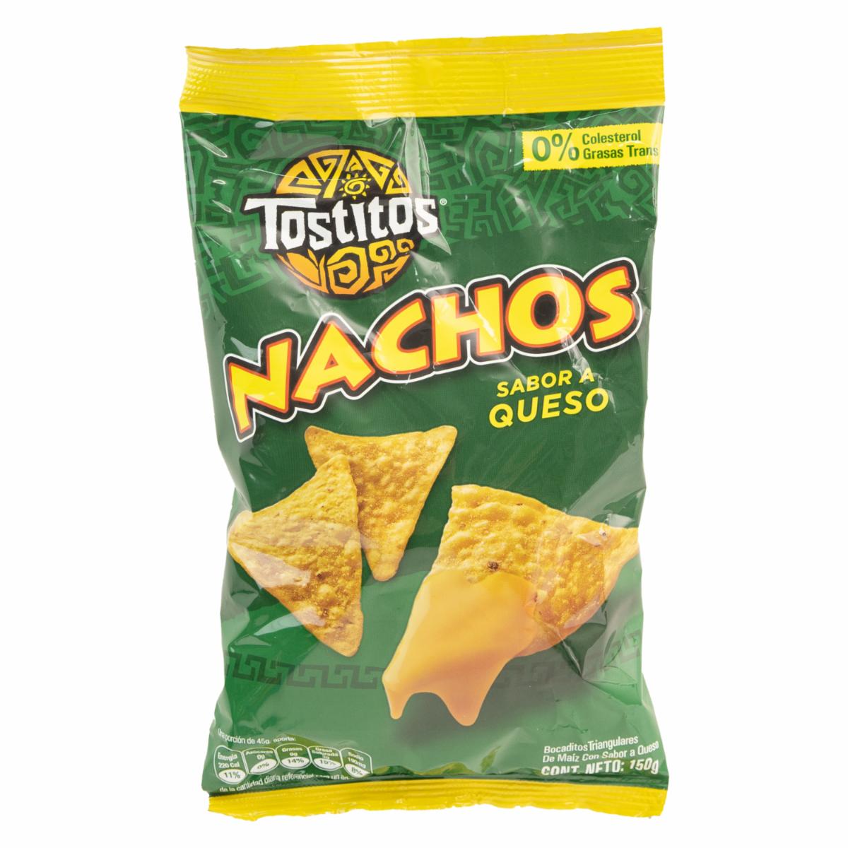 Bocaditos De Maíz Sabor A Queso NACHOS 150 G