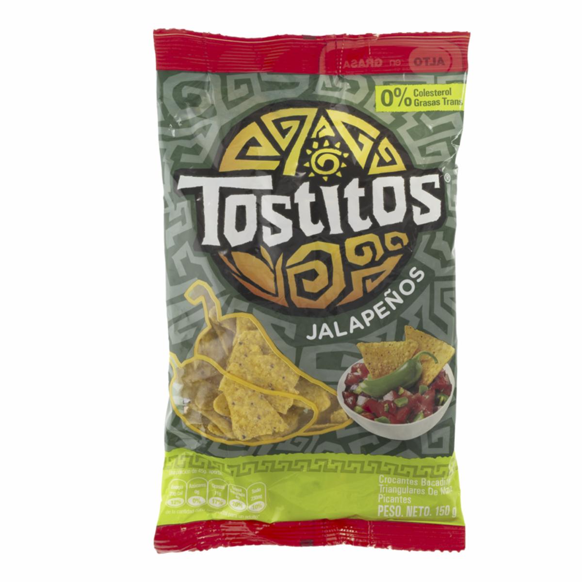 Bocaditos De Maíz Jalapeños TOSTITOS 150 G