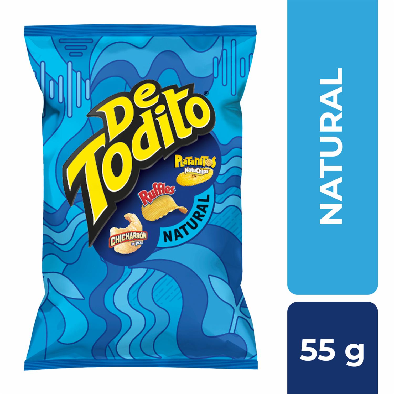Bocaditos Surtidos Sabor Natural DE TODITO 55 G