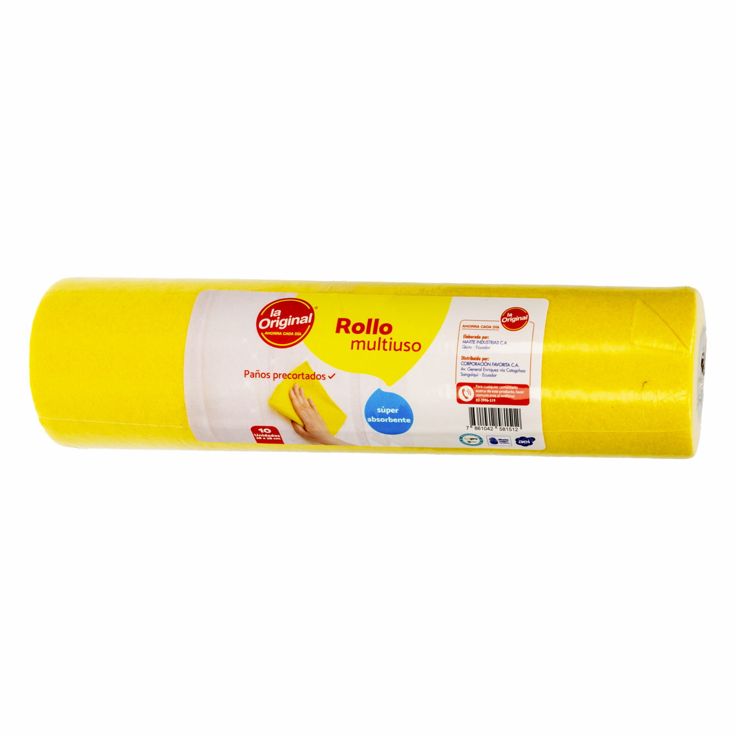 Rollo Amarillo Multiusos LA ORIGINAL 28 X 28 Cm