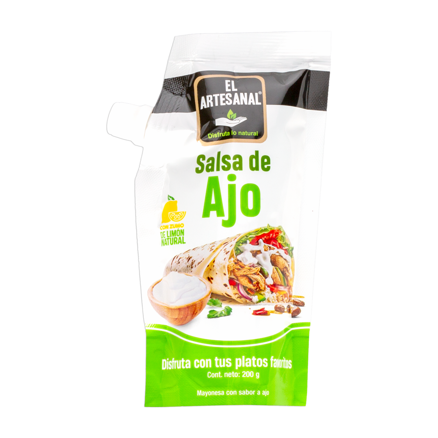 Salsa De Ajo Doypack EL ARTESANAL Doypack 200 G