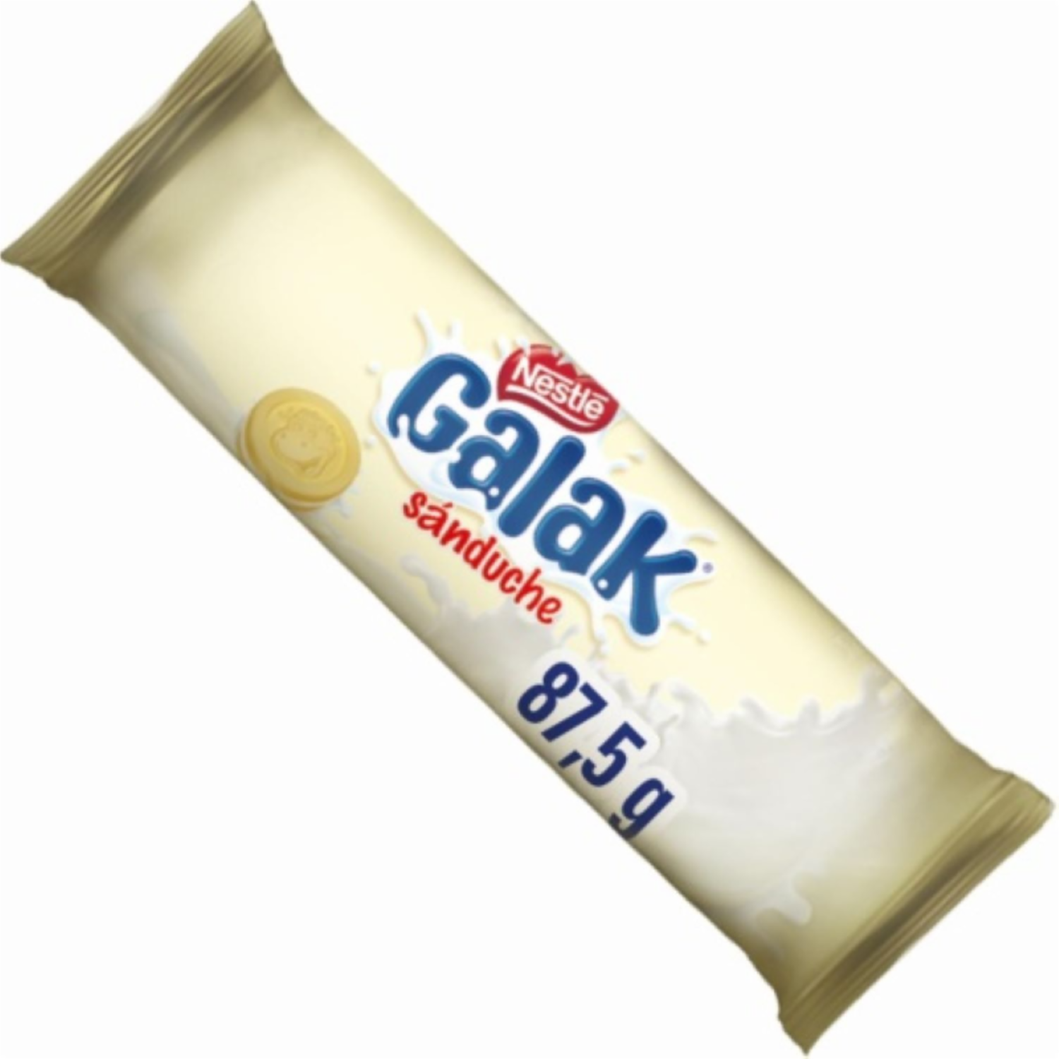 Galletas Dulces Sanduche Sabor A Leche GALAK 87,5 G