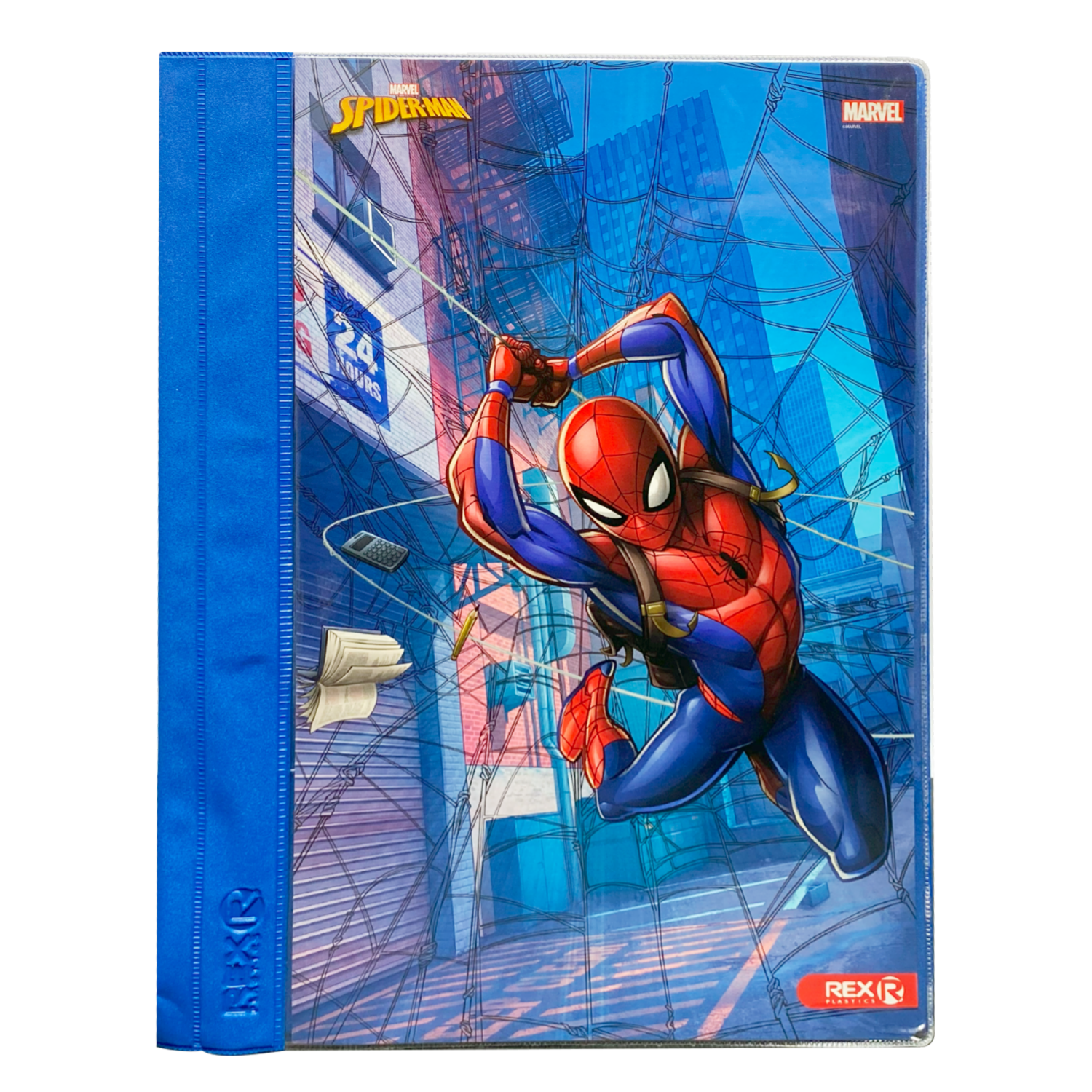 Folder Diseño Spiderman REX PLASTICS Oficio