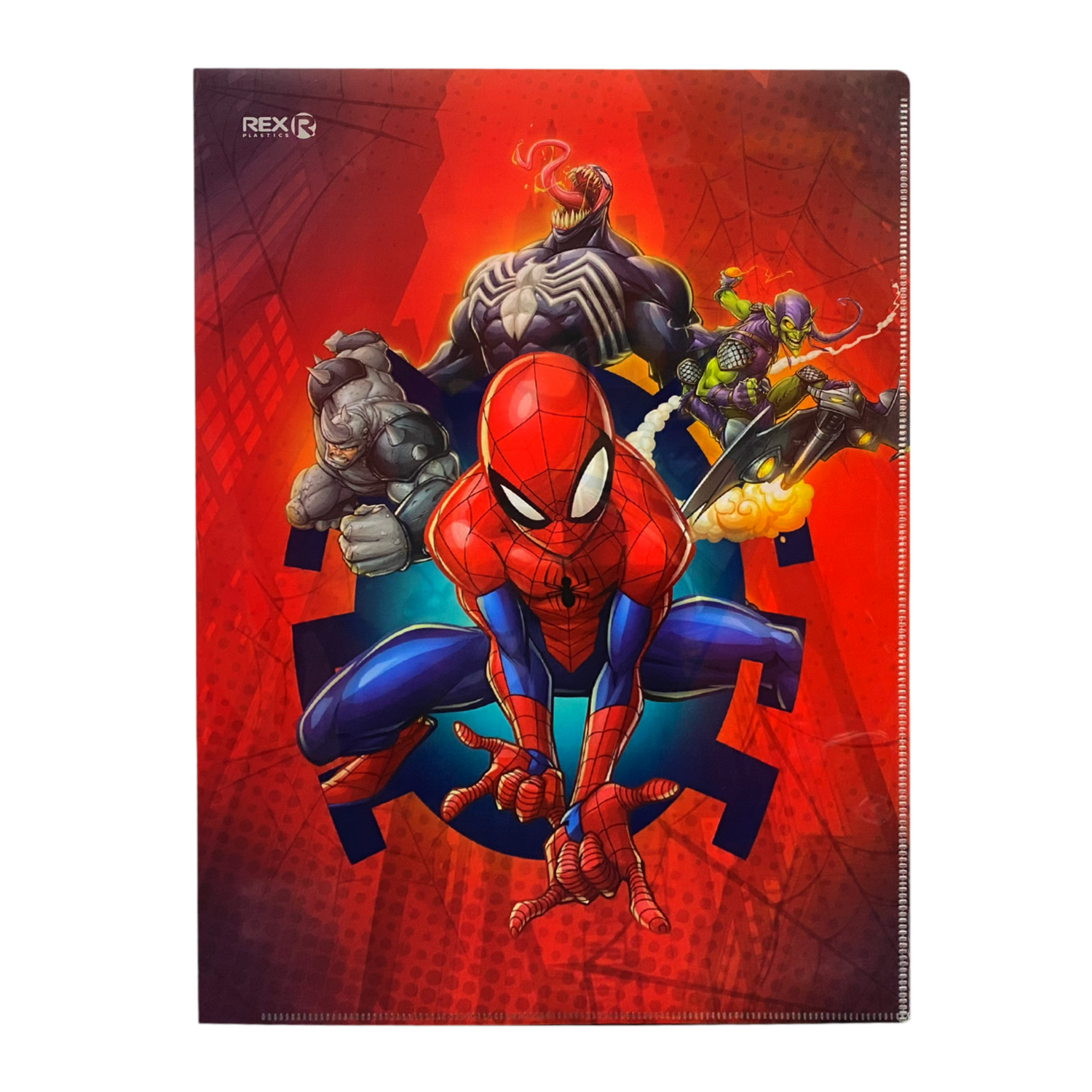 Folder Diseño Spiderman REX PLASTICS A4