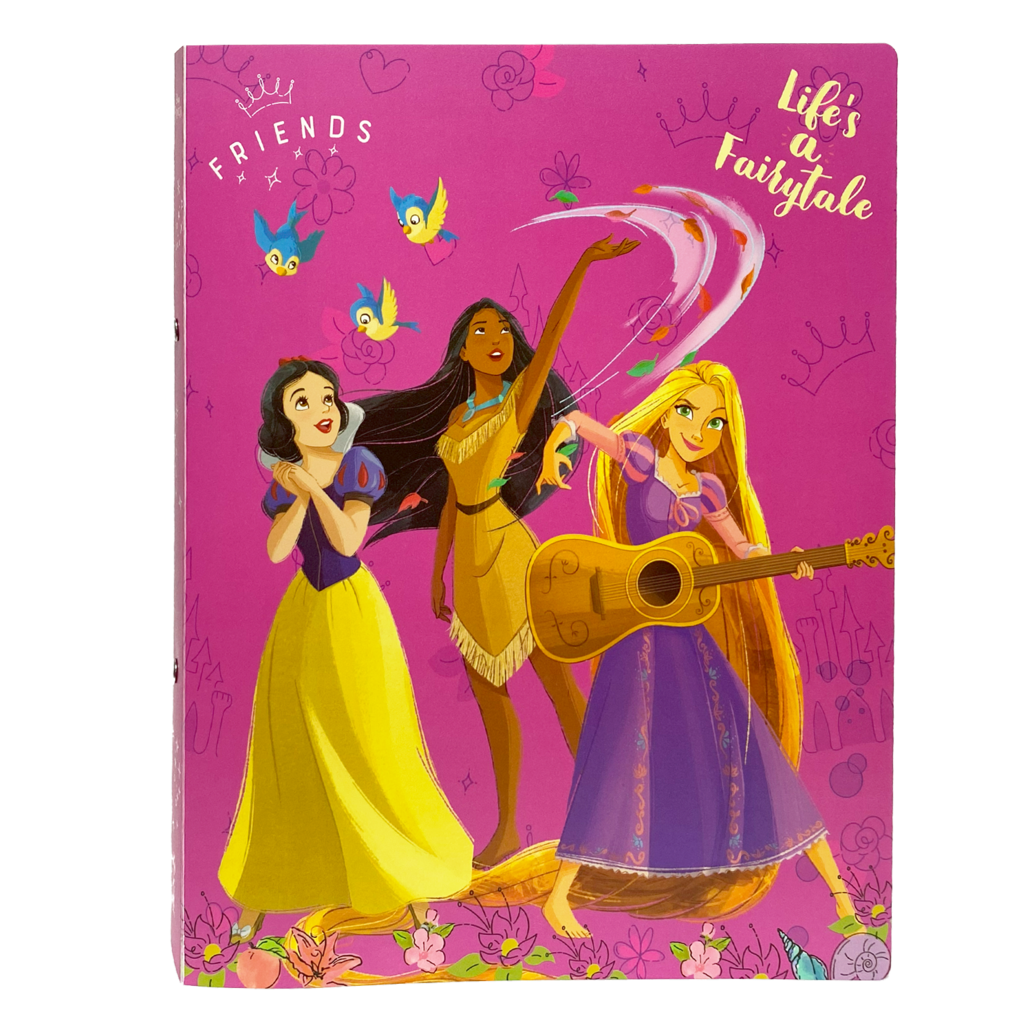 Carpeta 2 Argollas Lomo Fino REX PLASTICS A4
