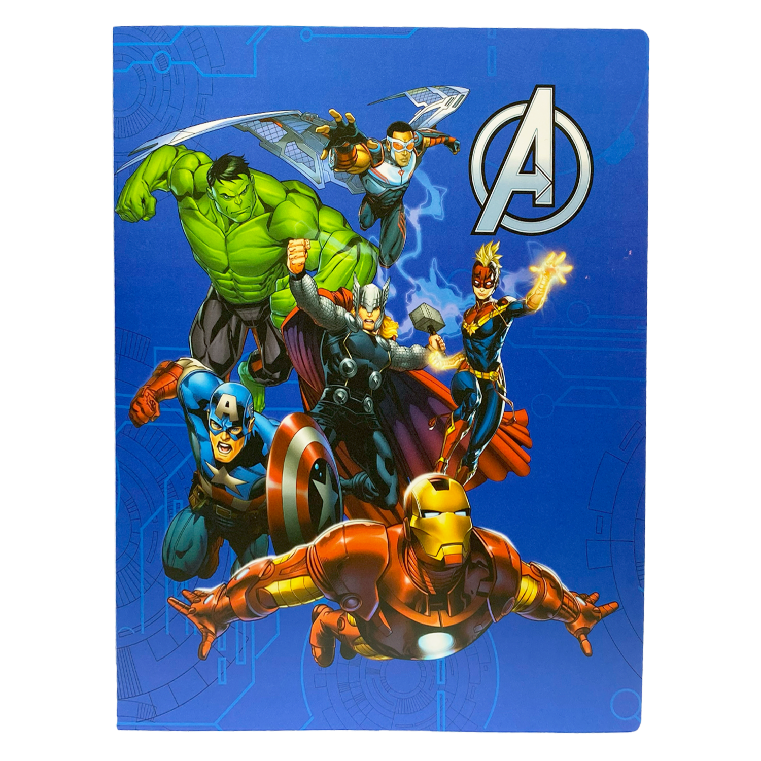 Carpeta 2 Argollas Lomo Fino REX PLASTICS A4