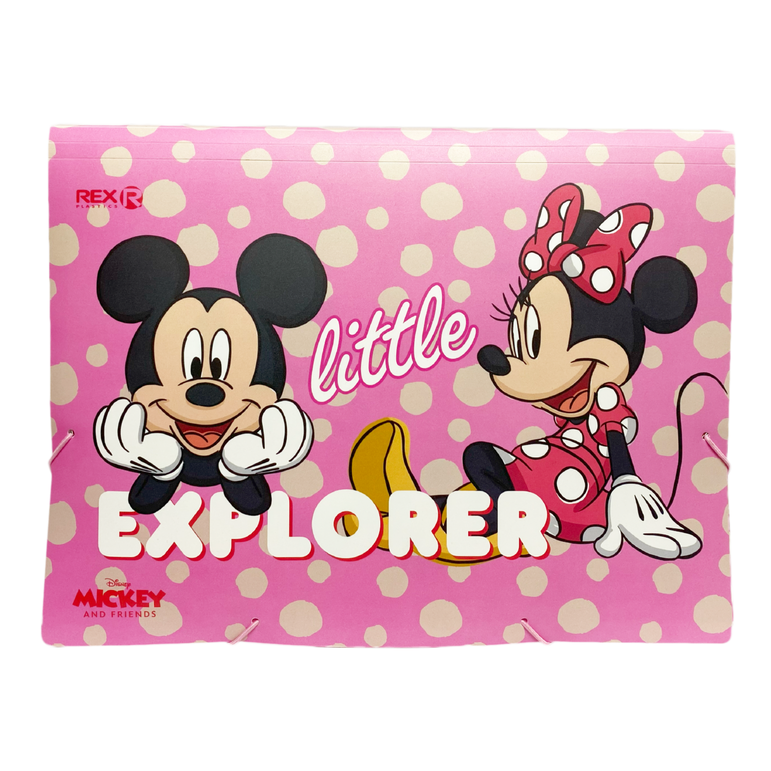 Archivador Acordeón 6 Compartimientos Mickey Y Friends REX PLASTICS A4