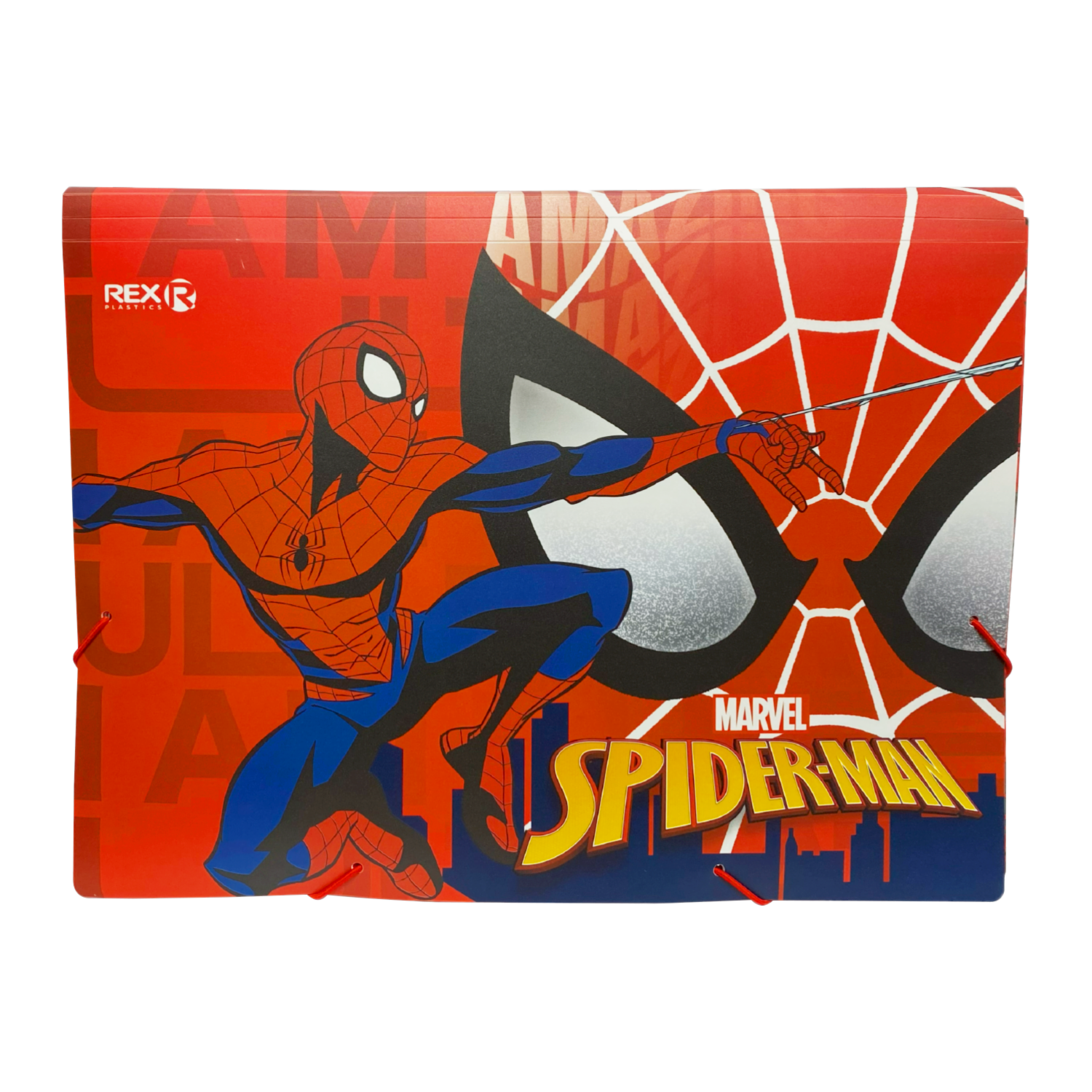 Archivador Acordeón 6 Compartimientos Spiderman REX PLASTICS A4