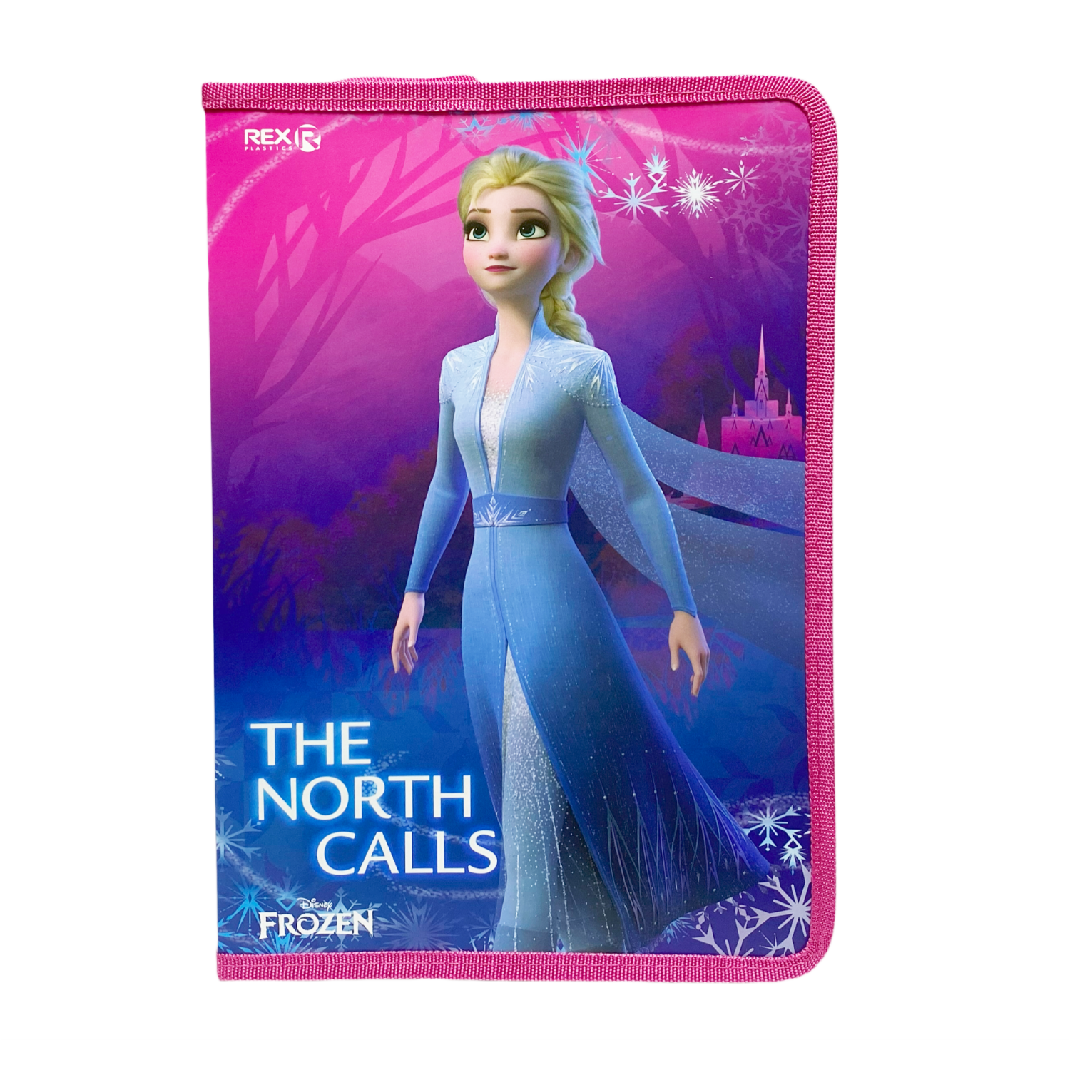Carpeta Con Zipper Diseño Frozen REX PLASTICS A4