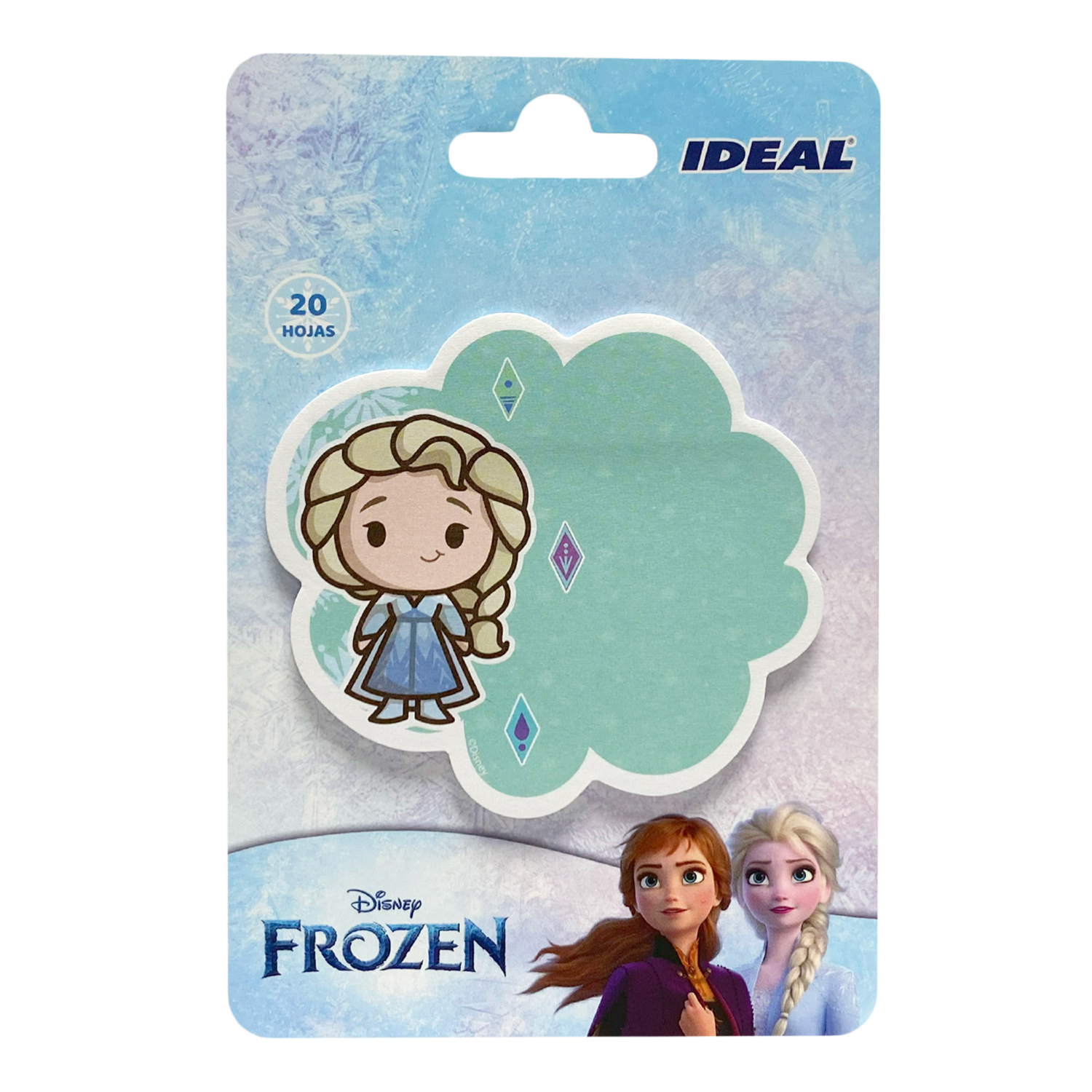 Notas Adhesivas Frozen IDEAL 20 Hojas 15.5X8