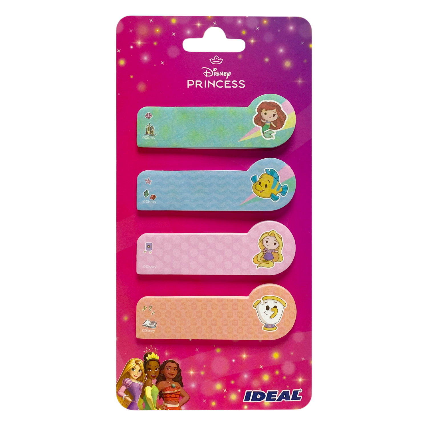 Banderitas Adhesivas Princesas IDEAL 80 Hojas 11×6