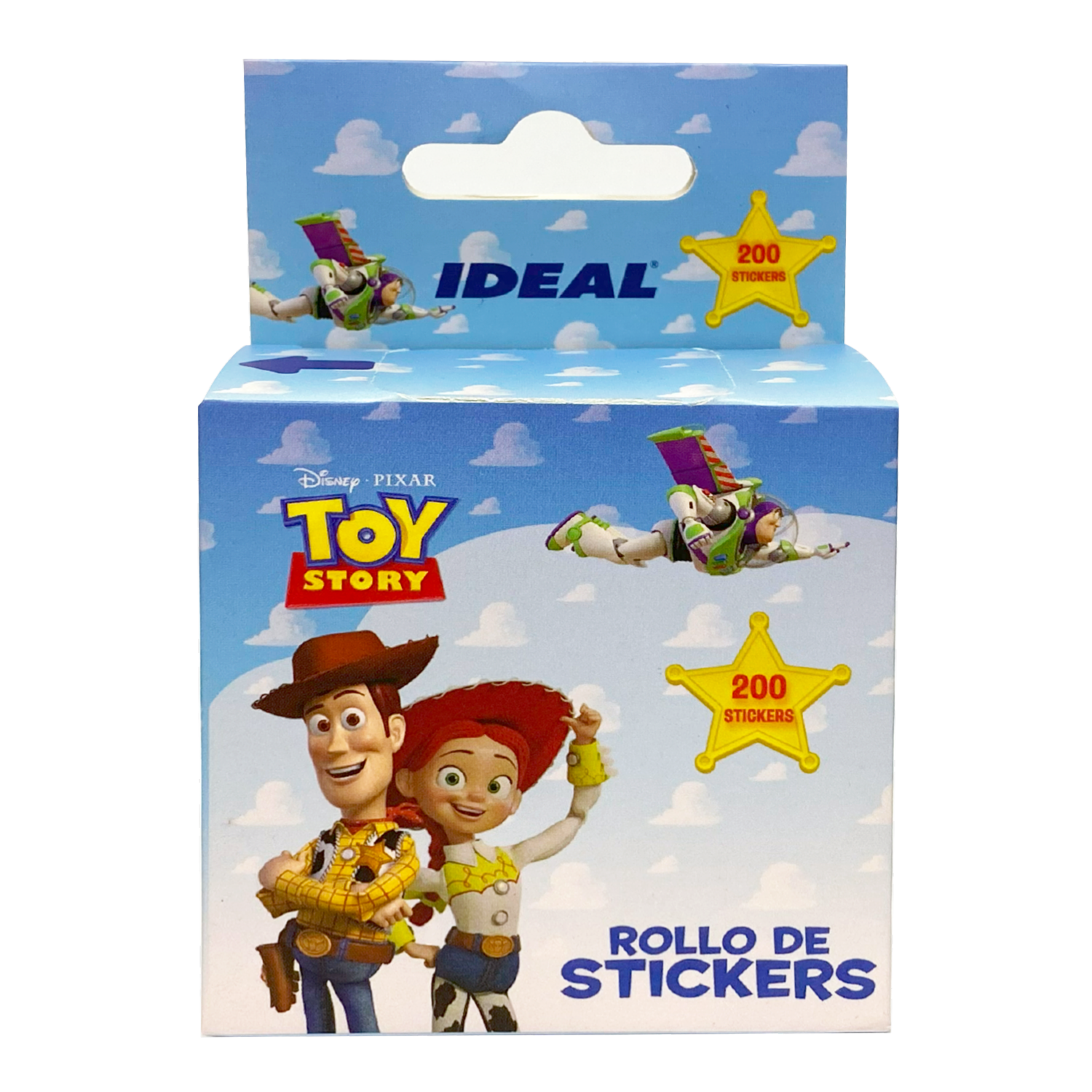 Rollo Stickers Toy Story 200 Unidades. IDEAL 10.3X20X18.9