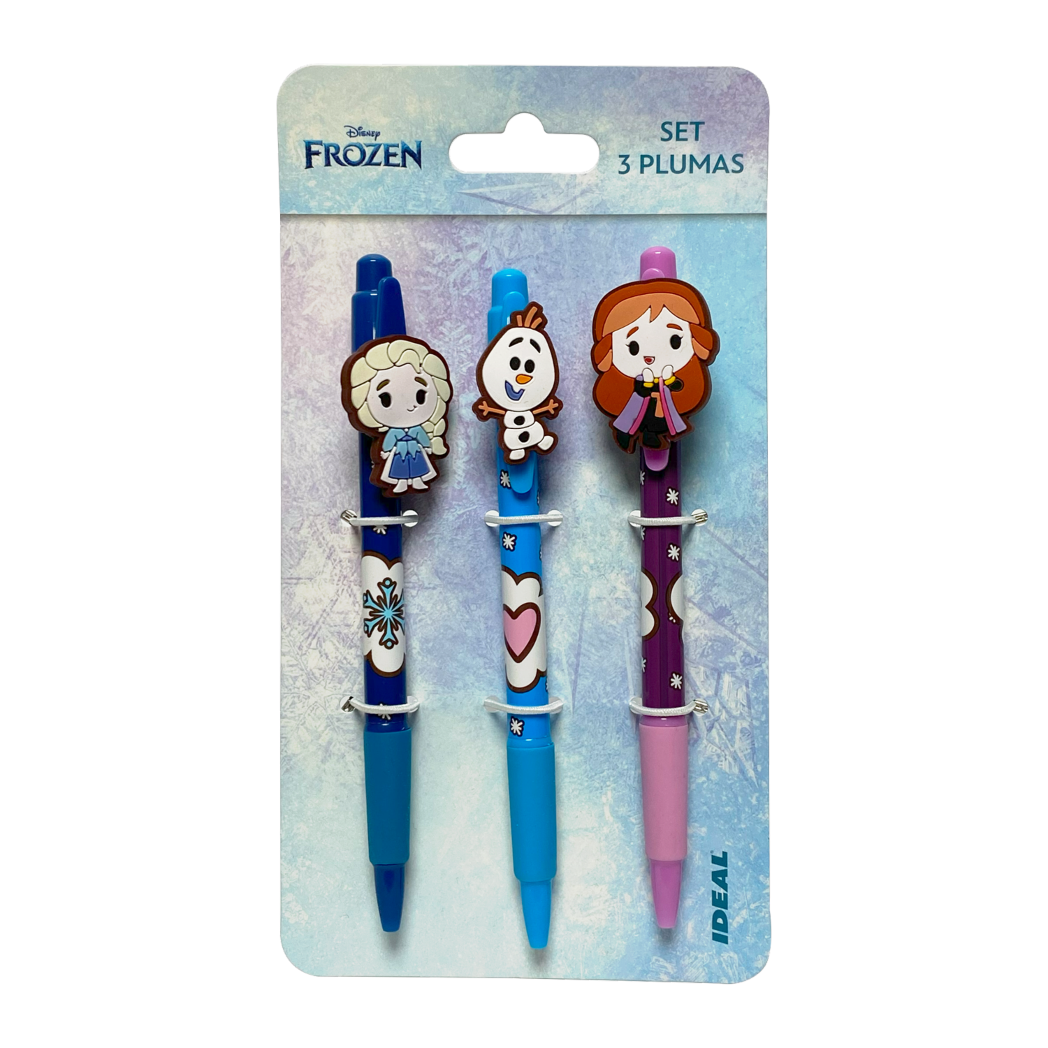 Set Bolígrafos Frozen IDEAL X3 Uds