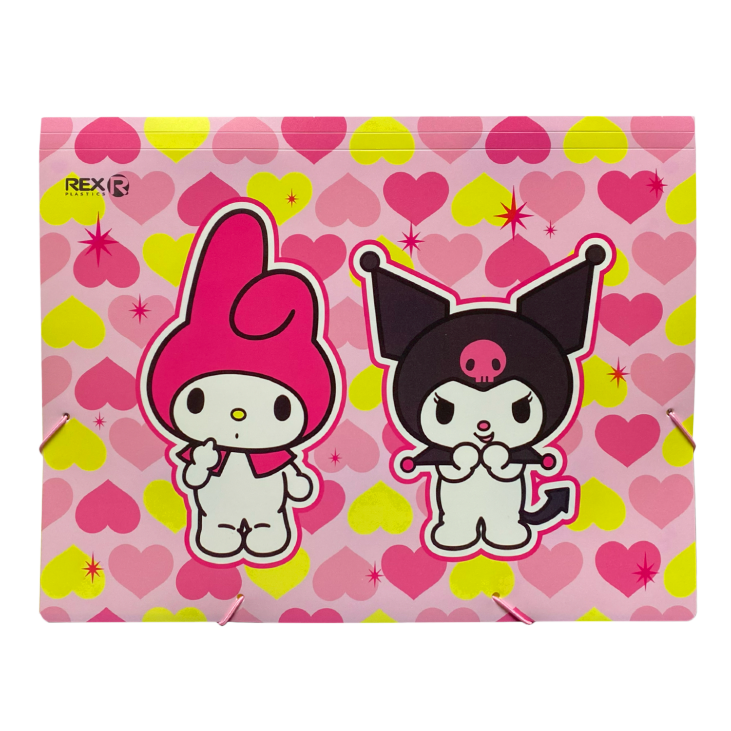 Archivador Acordeón 6C My Melody Y Kuromi 6 Compartimientos My Melody Y Kuromi REX PLASTICS A4