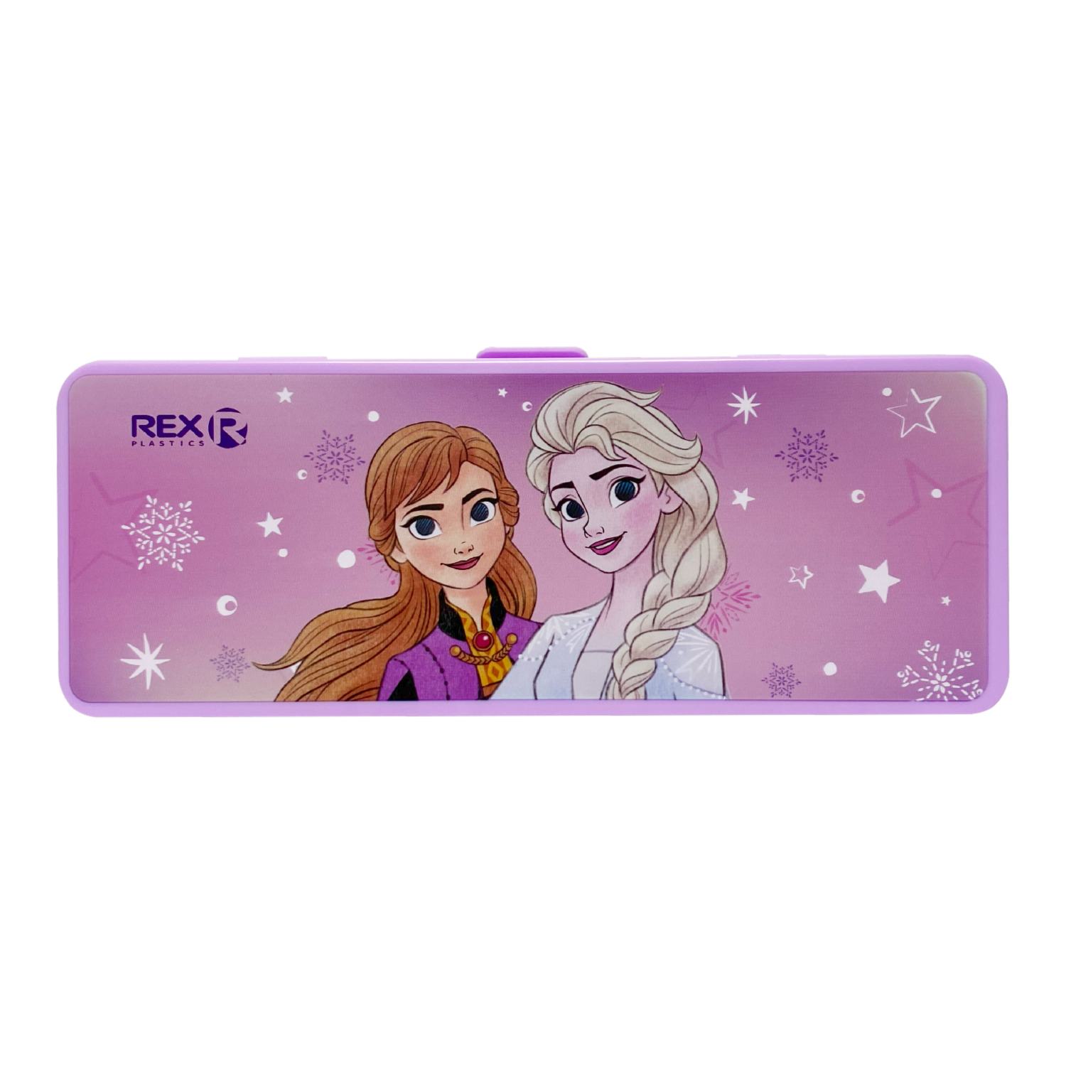 Cartuchera Plástica Doble Servicio Frozen REX PLASTICS 20.5×7.5