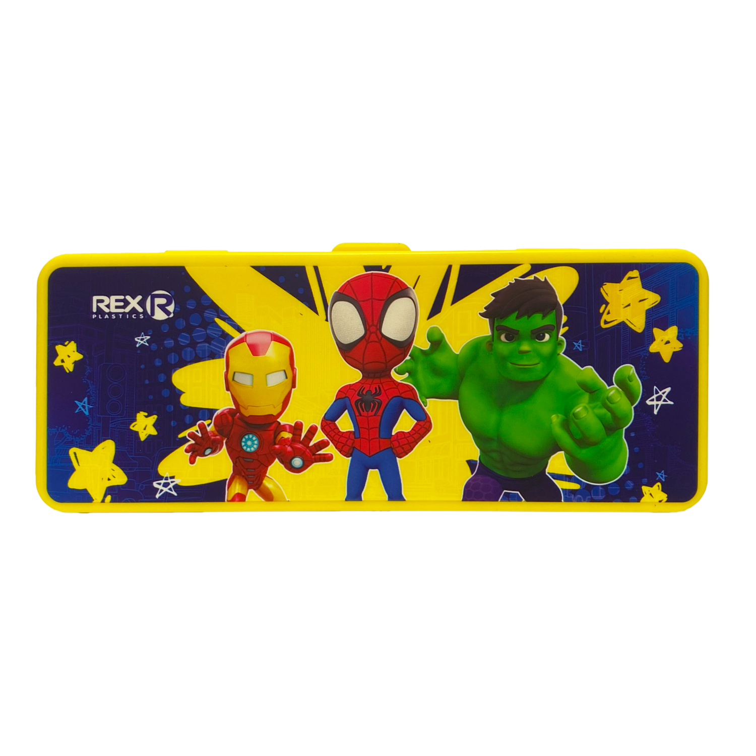 Cartuchera Plástica Doble Servicio Spidey REX PLASTICS 20.5×7.5