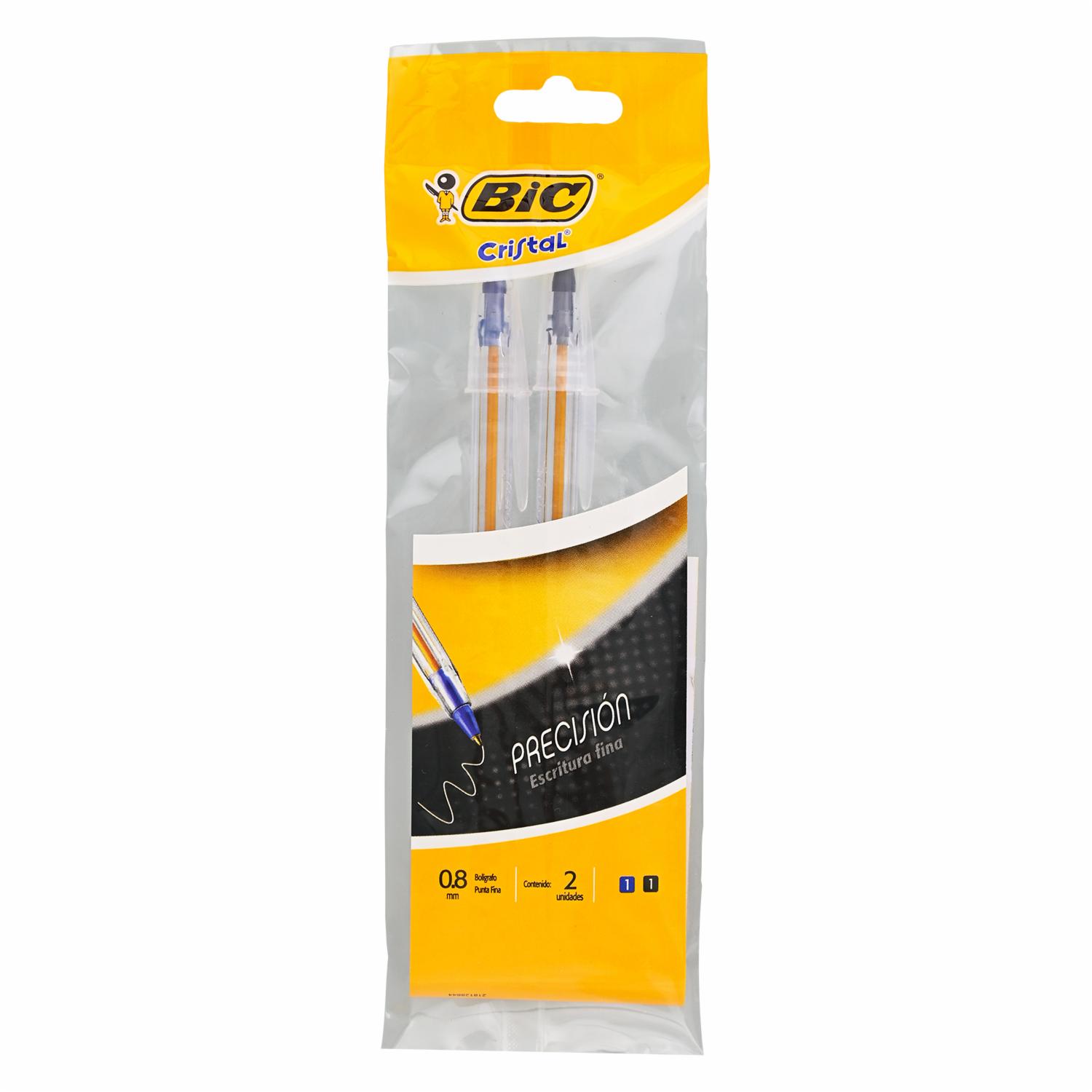 Bolígrafos Precisión Pouch BIC X2