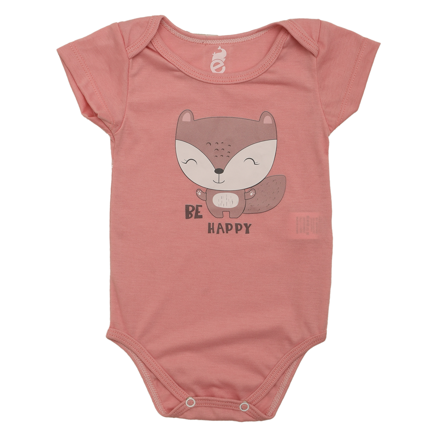 Body Manga Corta Cuello Redondo Pechera Estampada EDWINÝS JR.