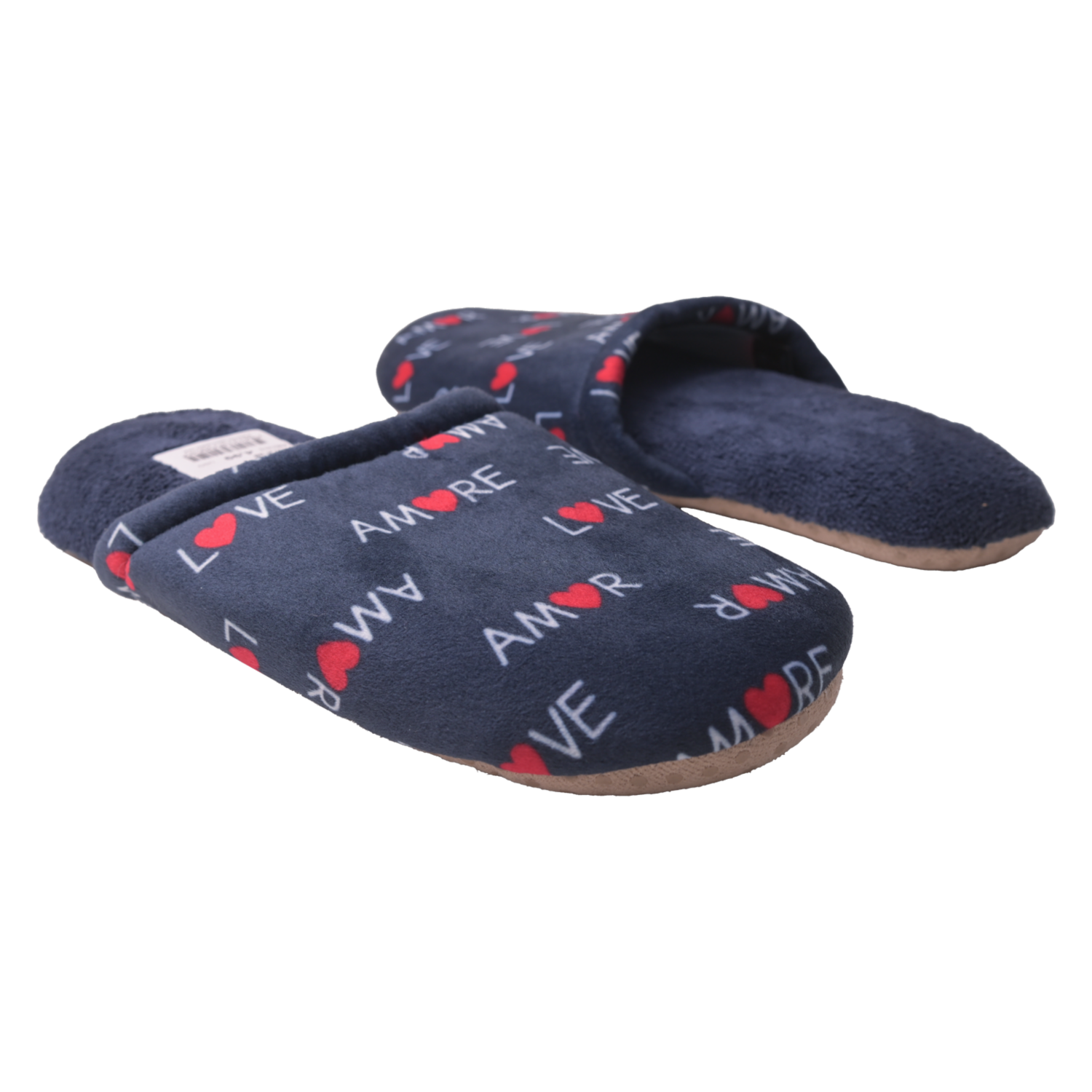 Pantuflas Abrigada Suela Delgada Estampada Mini Prints CM ORIGINAL