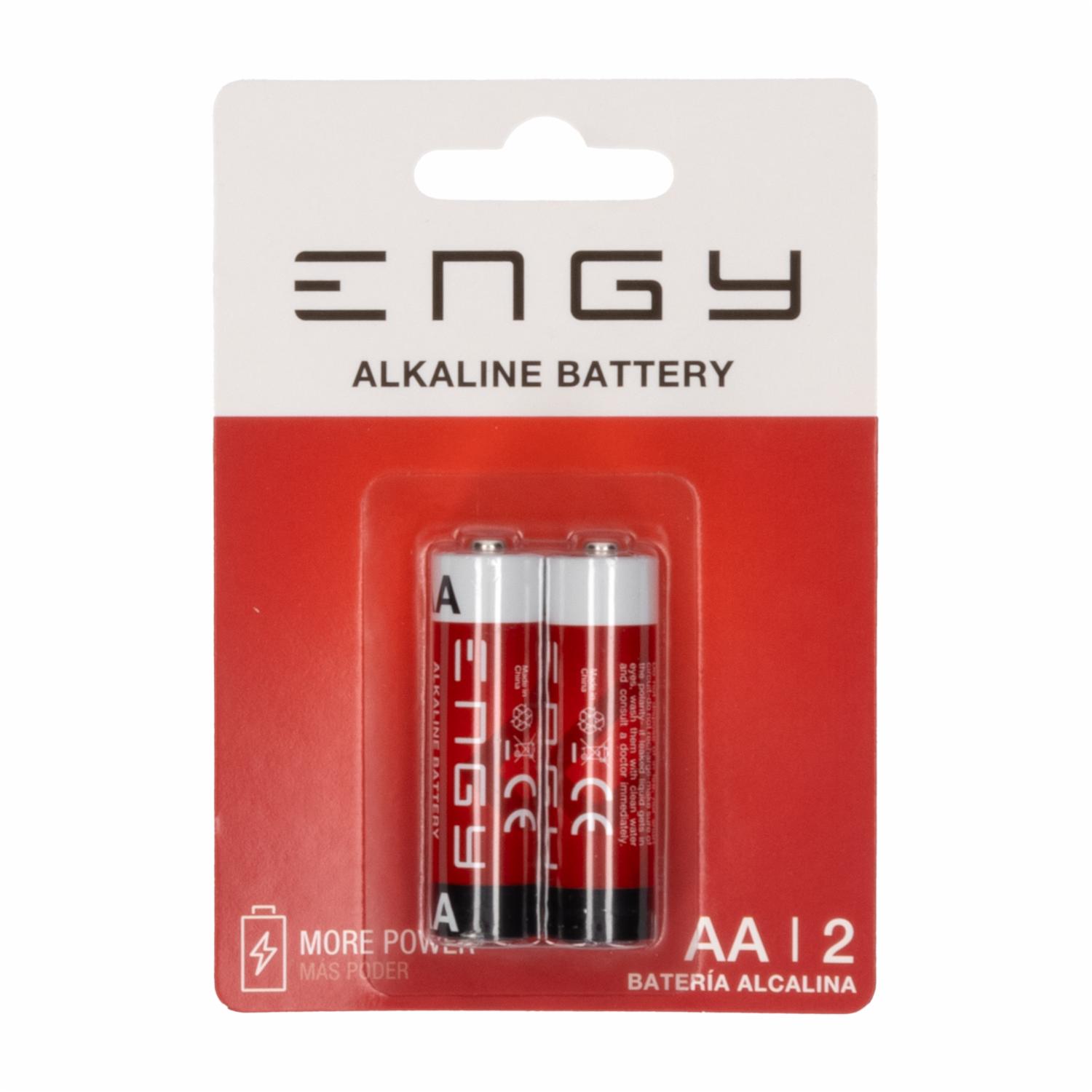 Pilas Alcalinas AA ENGY X 2 Uds