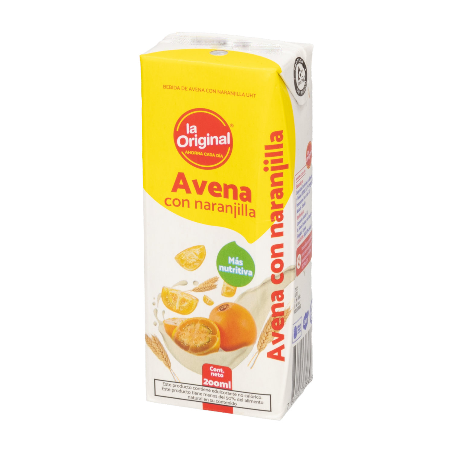 Bebida De Avena Con Naranjilla LA ORIGINAL 200 Ml