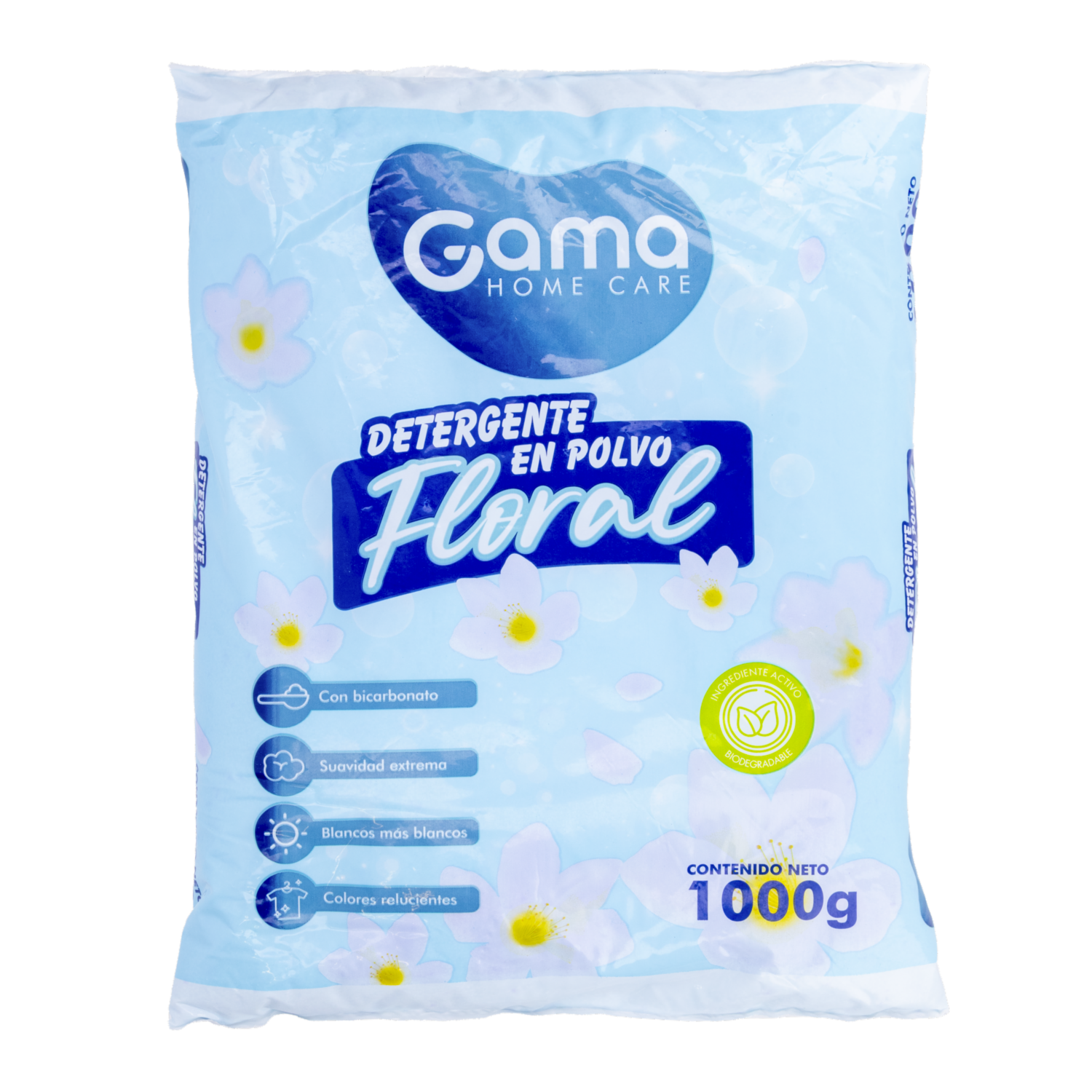 Detergente En Polvo Fragancia Floral GAMA 1 000 G