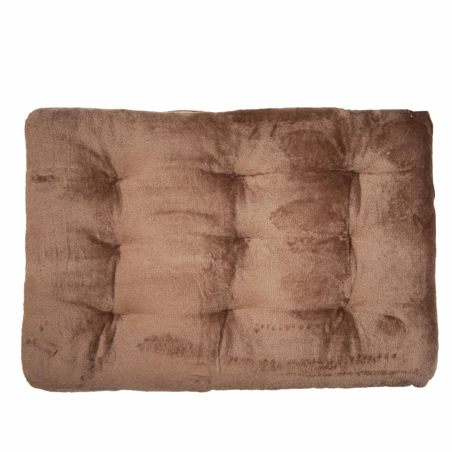 Cama Mascota Capitoneada Café Para Mascota CASAMIGA 65 Cm x 45 Cm
