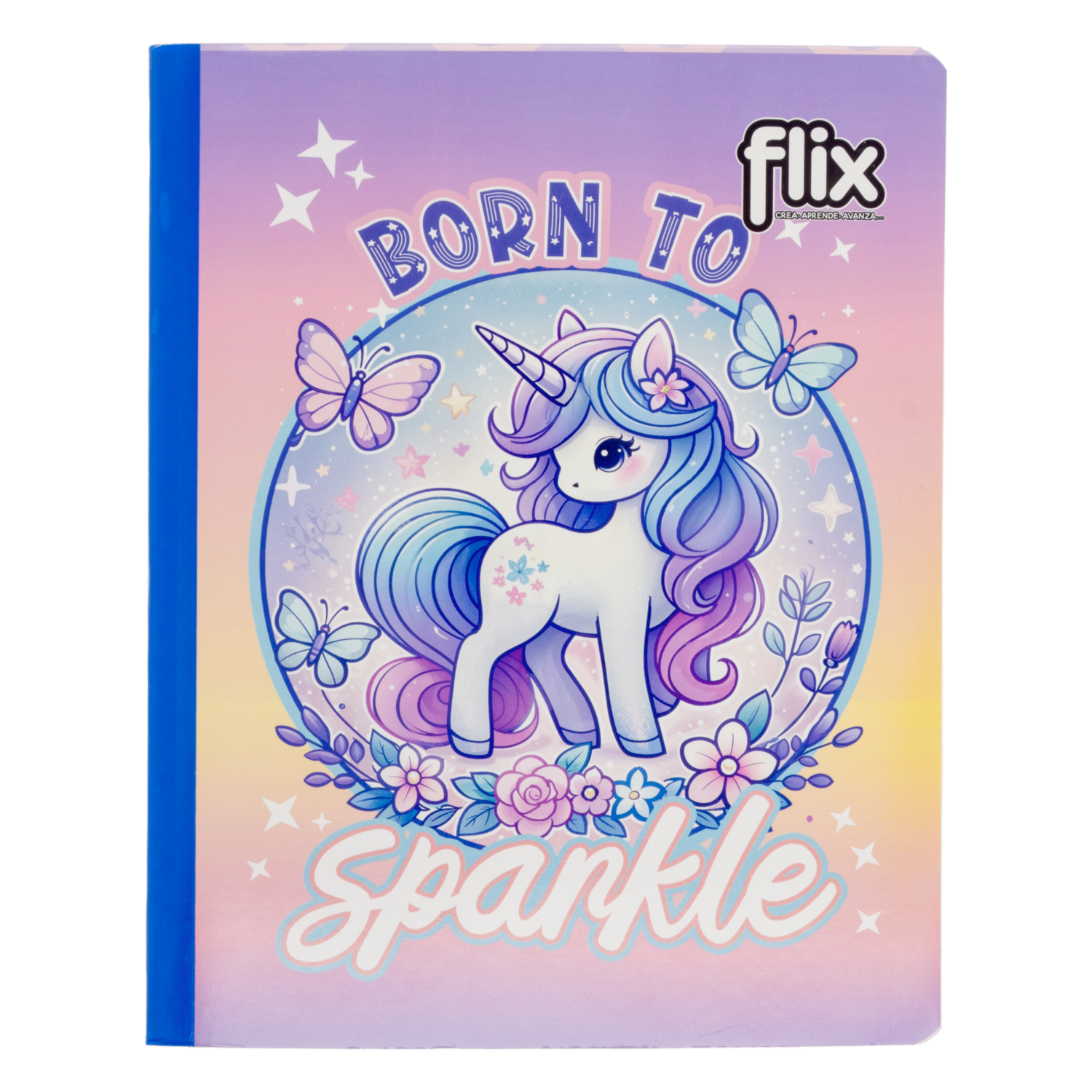 Cuaderno Cosido a Cuadros FLIX 100 Hojas