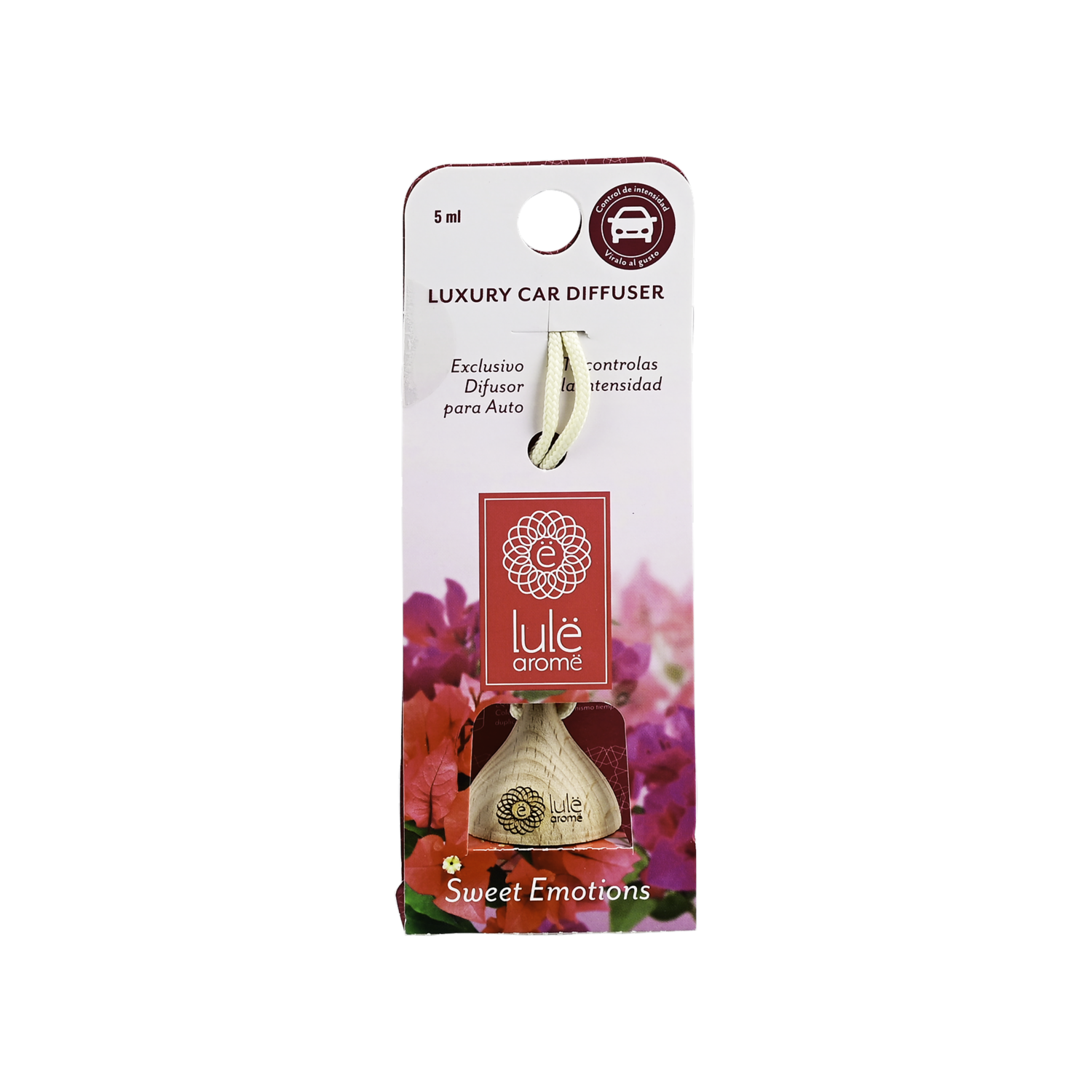 Difusor Ambiental Para Auto Fragancia Sweet Emotions MEETION 5 Ml
