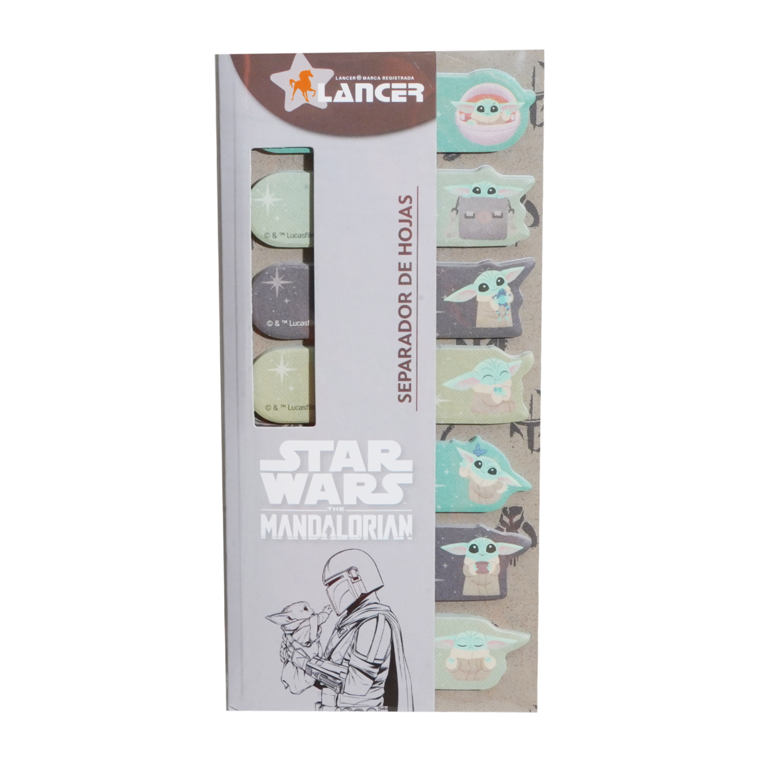 Separador De Hojas Diseño Mandalorian DISNEY 140 hojas