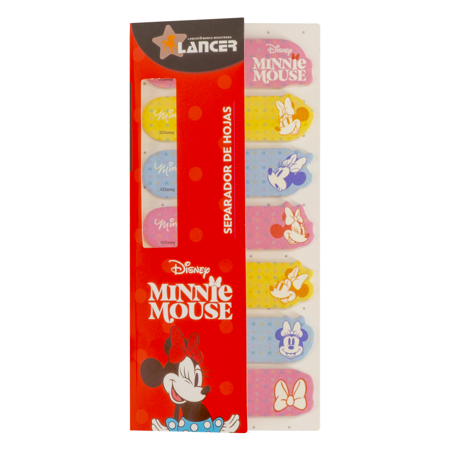 Separador De Hojas Diseño Minnie DISNEY 140 Hojas