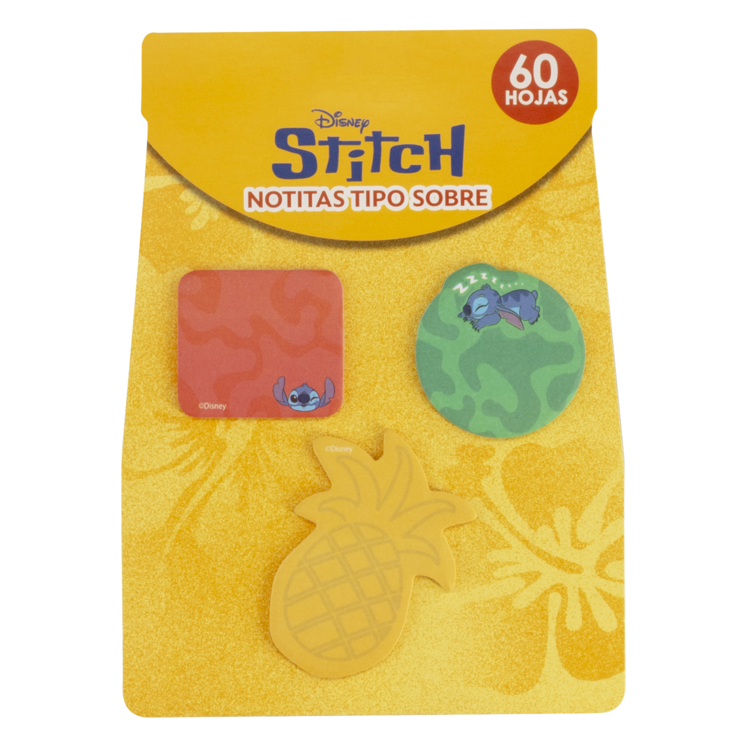 Notas Adhesivas Diseño Stitch Surtidas DISNEY 60 Hojas