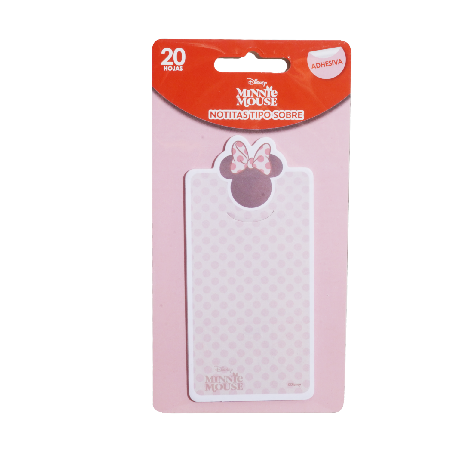 Notas Adhesivas Diseño Minnie DISNEY 20 hojas