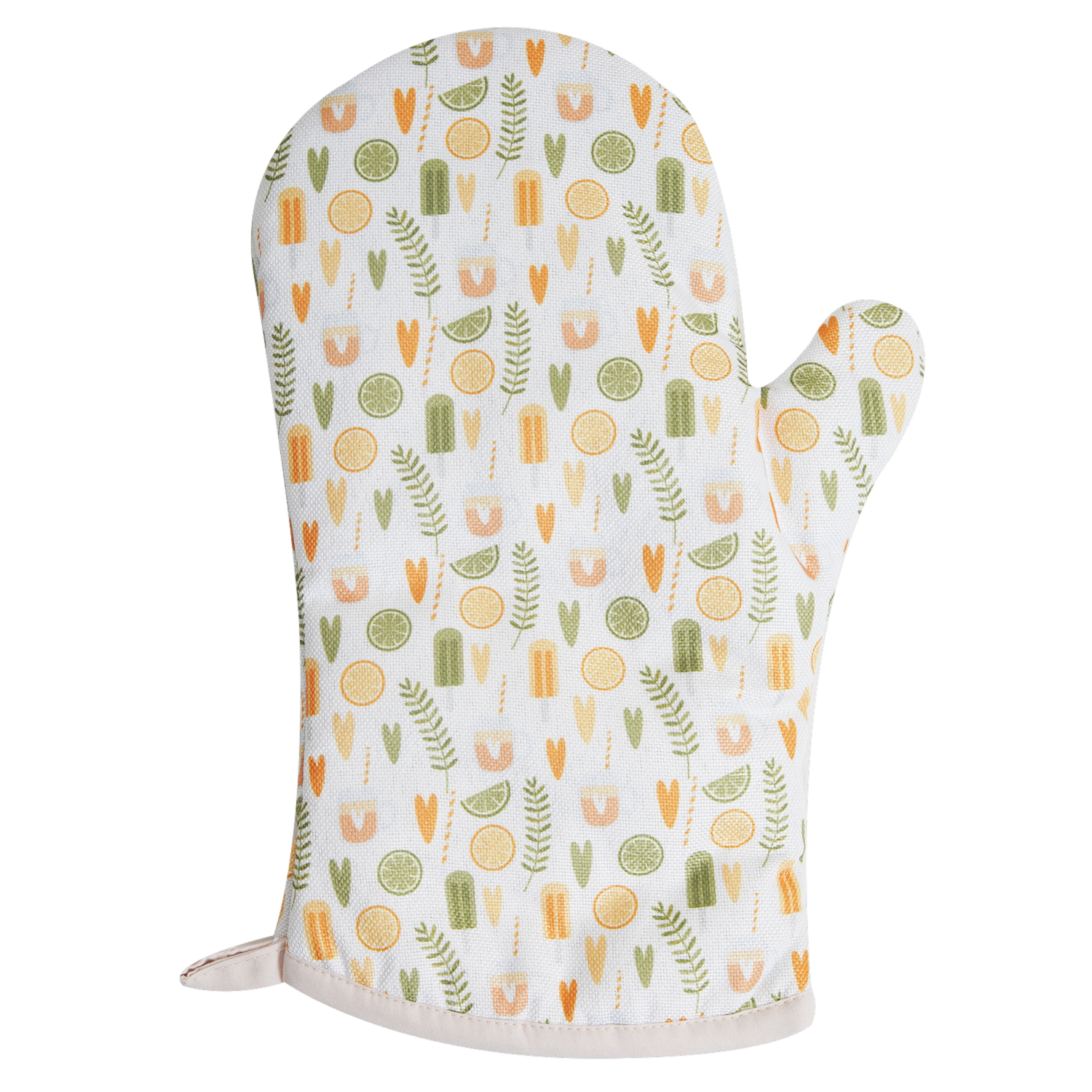 Guante De Cocina Cocina Lemon Ice KÁLIDO 30X24 Cm