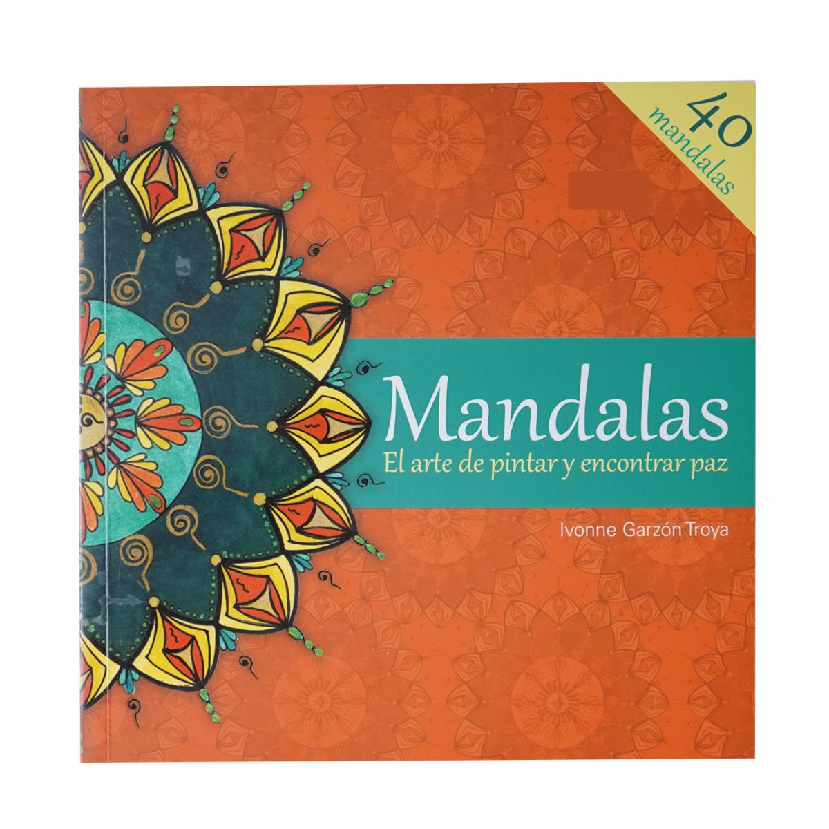 Libro Mandalas El Arte De Pintar Y Encontrar Paz LIBRO DIVO 40 Páginas