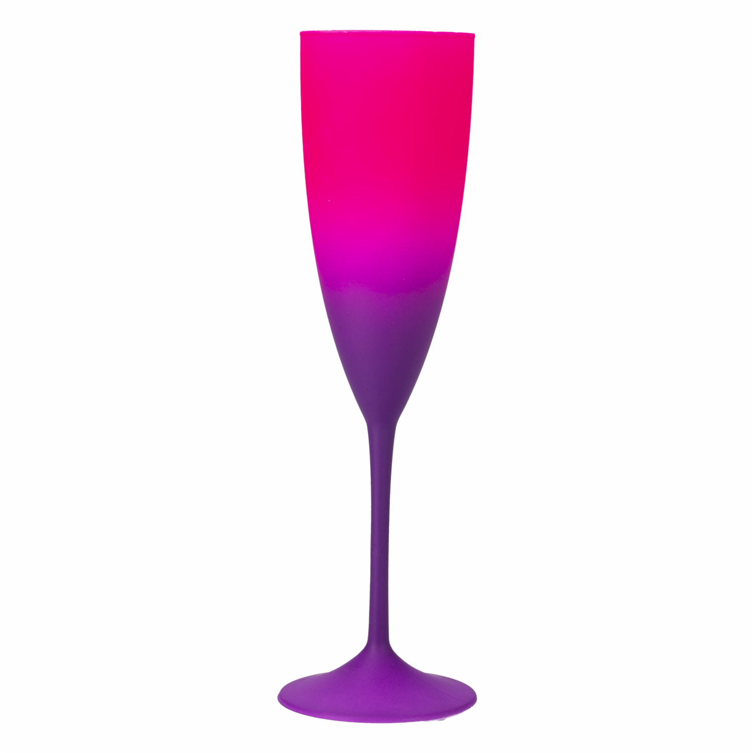 Copa Para Champagne Prime Degrade Morado Con Rosado NEOPLAS 170 Ml