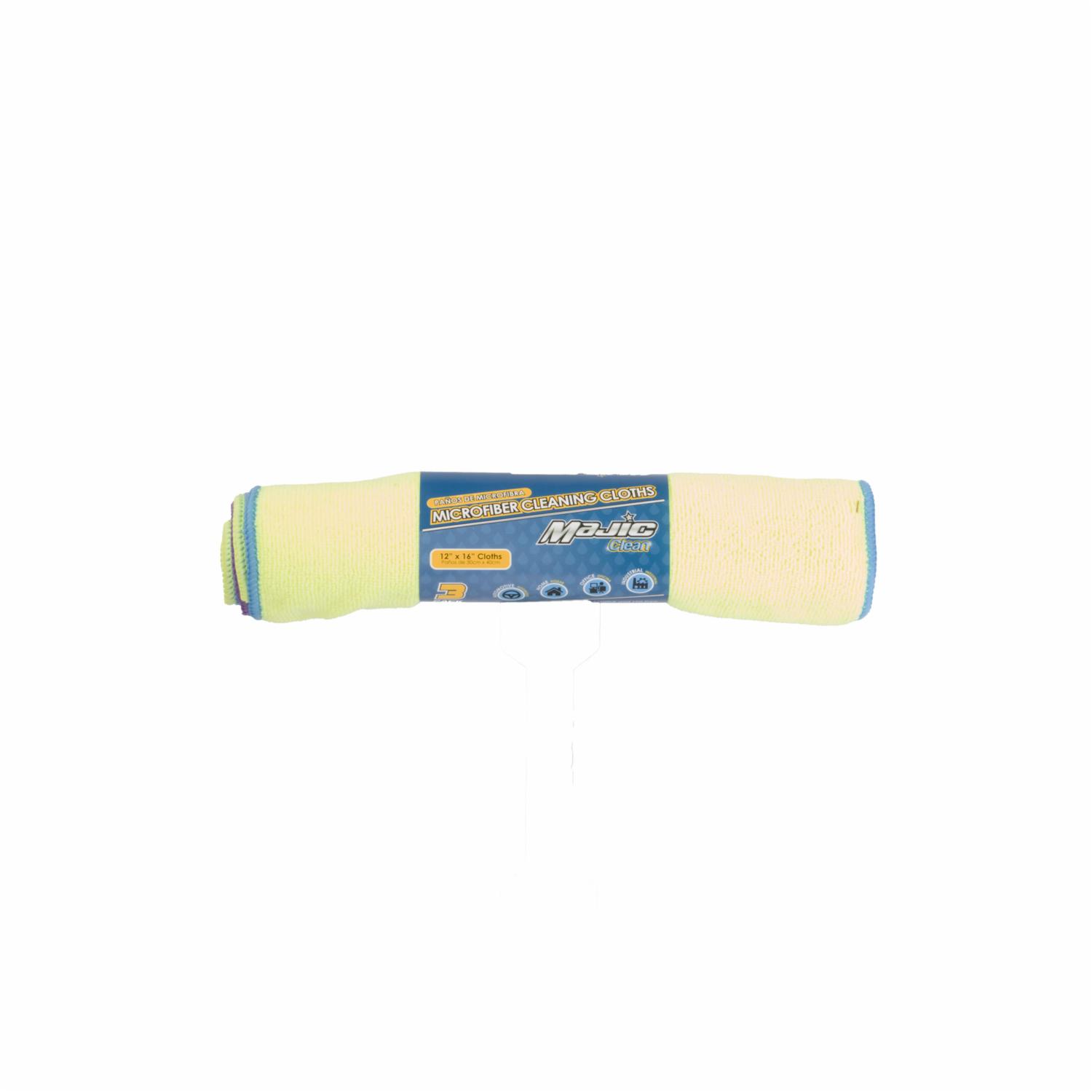 Paños De Microfibra 3 Piezas MAJIC Unidad