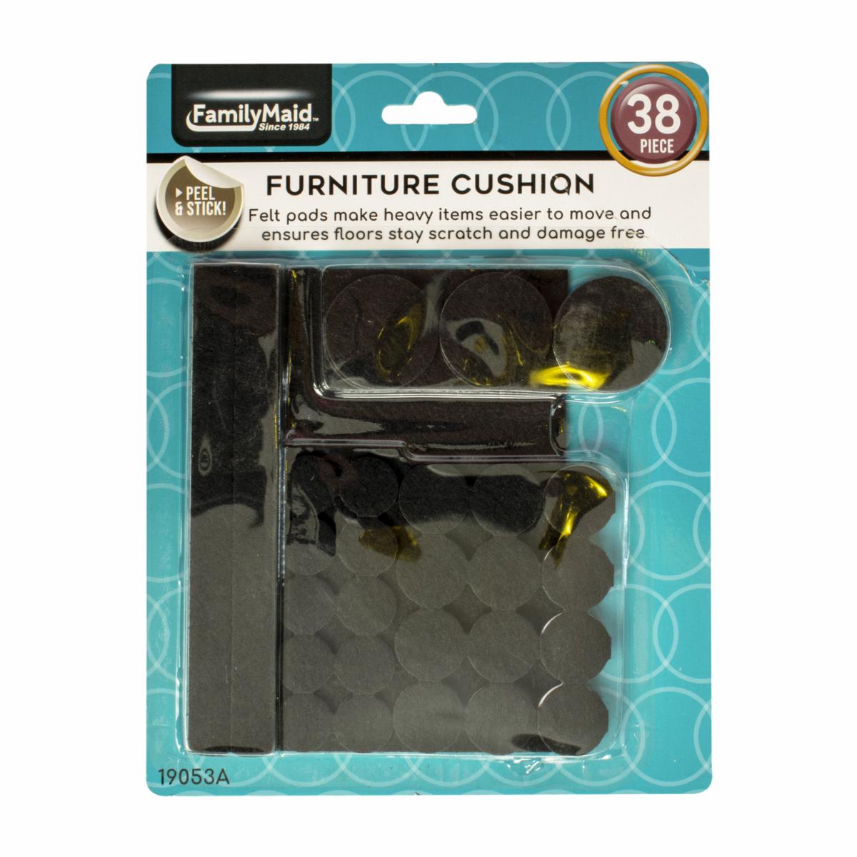 Felpas Adhesivas Para Bases De Muebles FAMILYMAID 38 Piezas