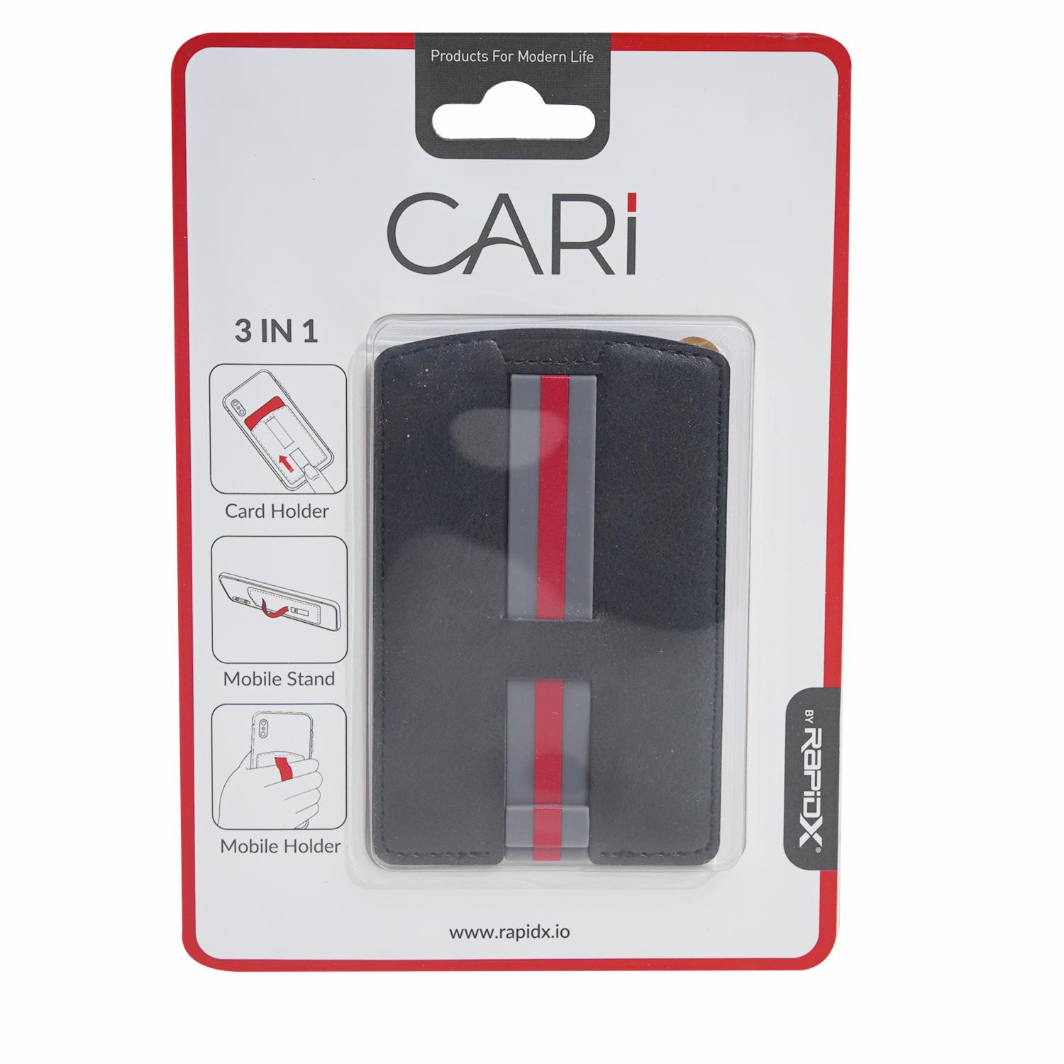 Estuche Para Celular Porta Documentos CARI Negro