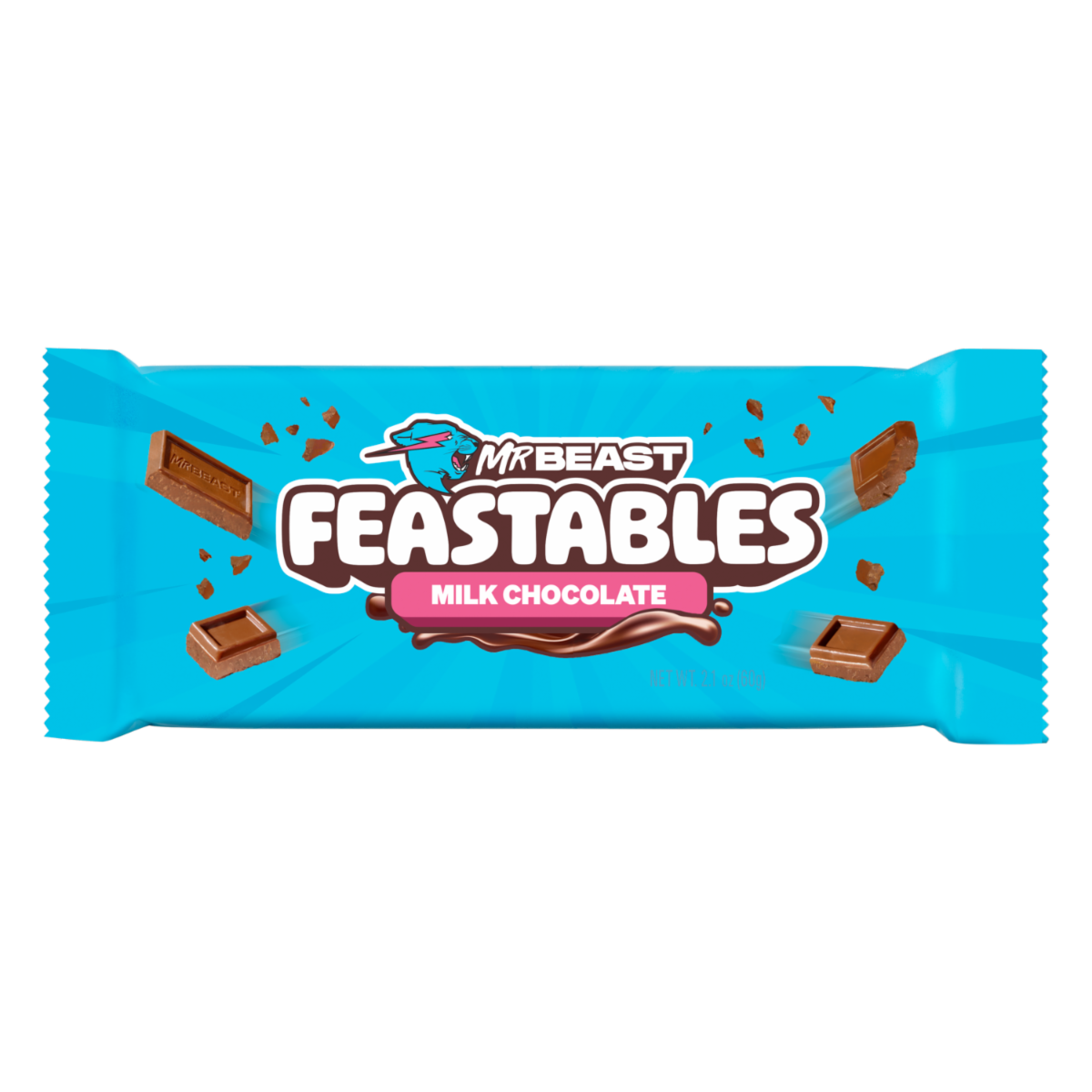 Chocolate Con Leche MR BEAST FEASTABLES 60 G