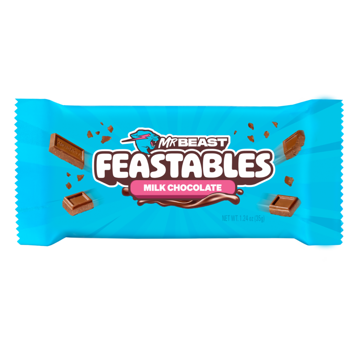 Chocolate Con Leche MR BEAST FEASTABLES 35 G