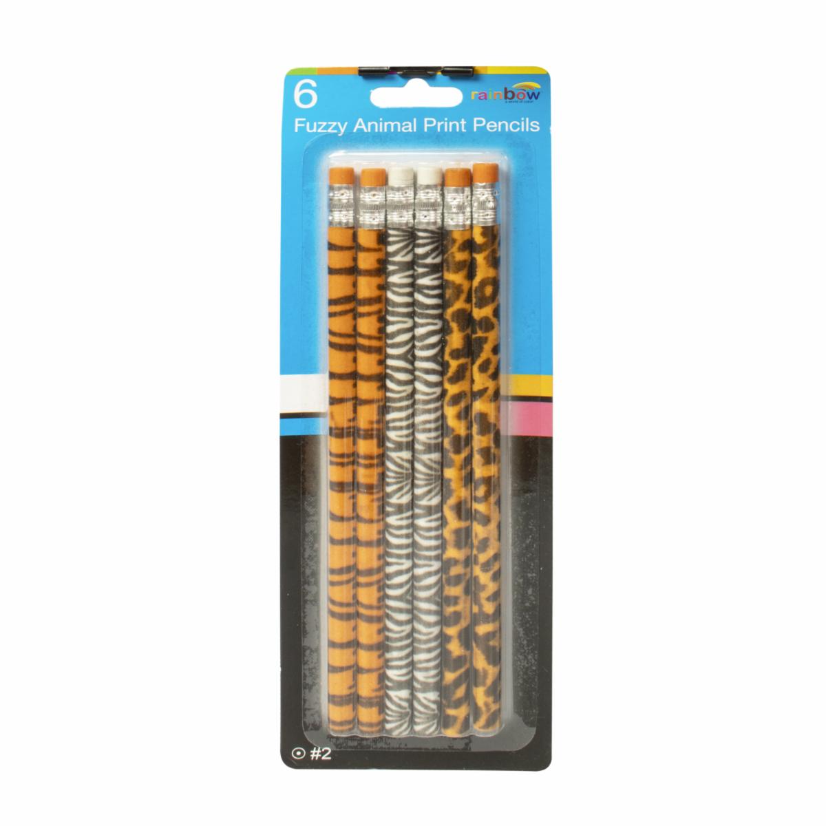 Lápices Animal Print PROMARX 6 Piezas